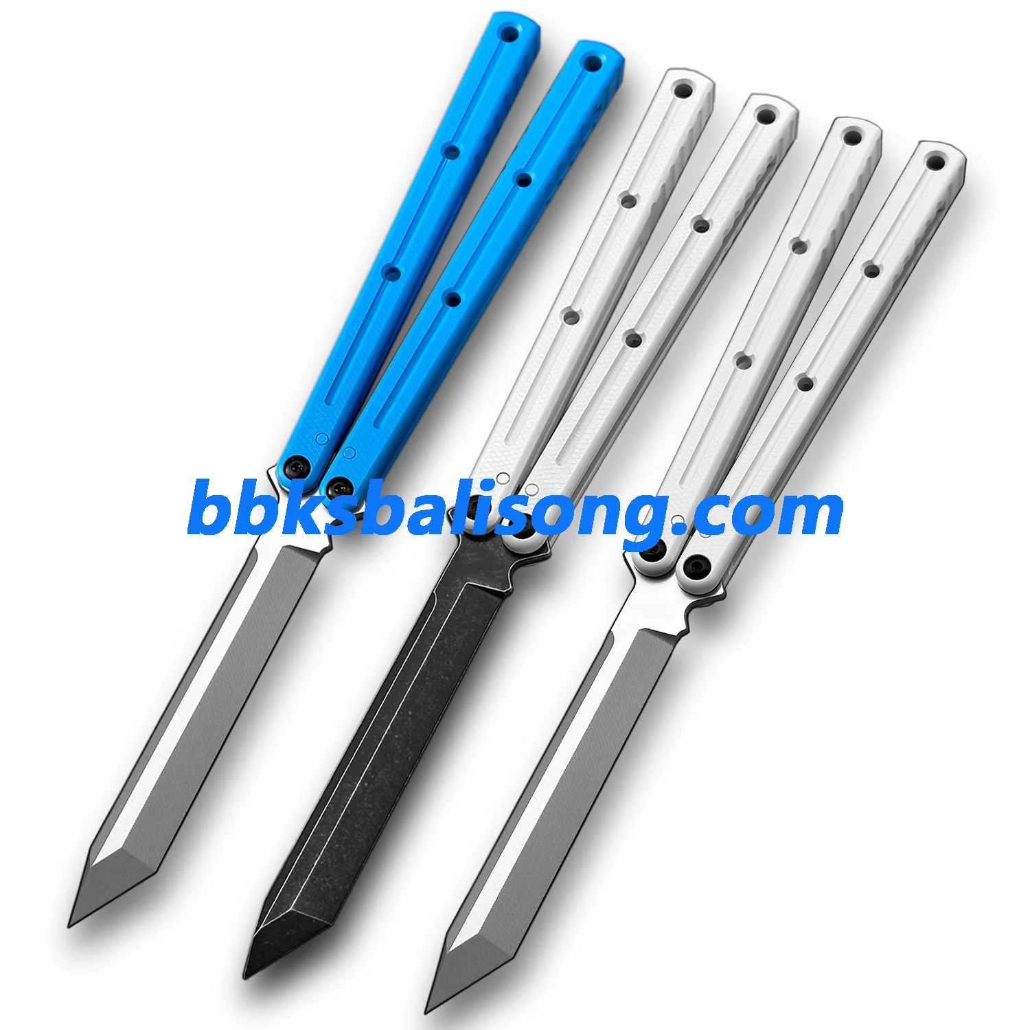 Cold Blade Krake Raken(Kraken) V3  Balisong Clone 7075 Aluminum Ceramic Coating Handle - Image 9
