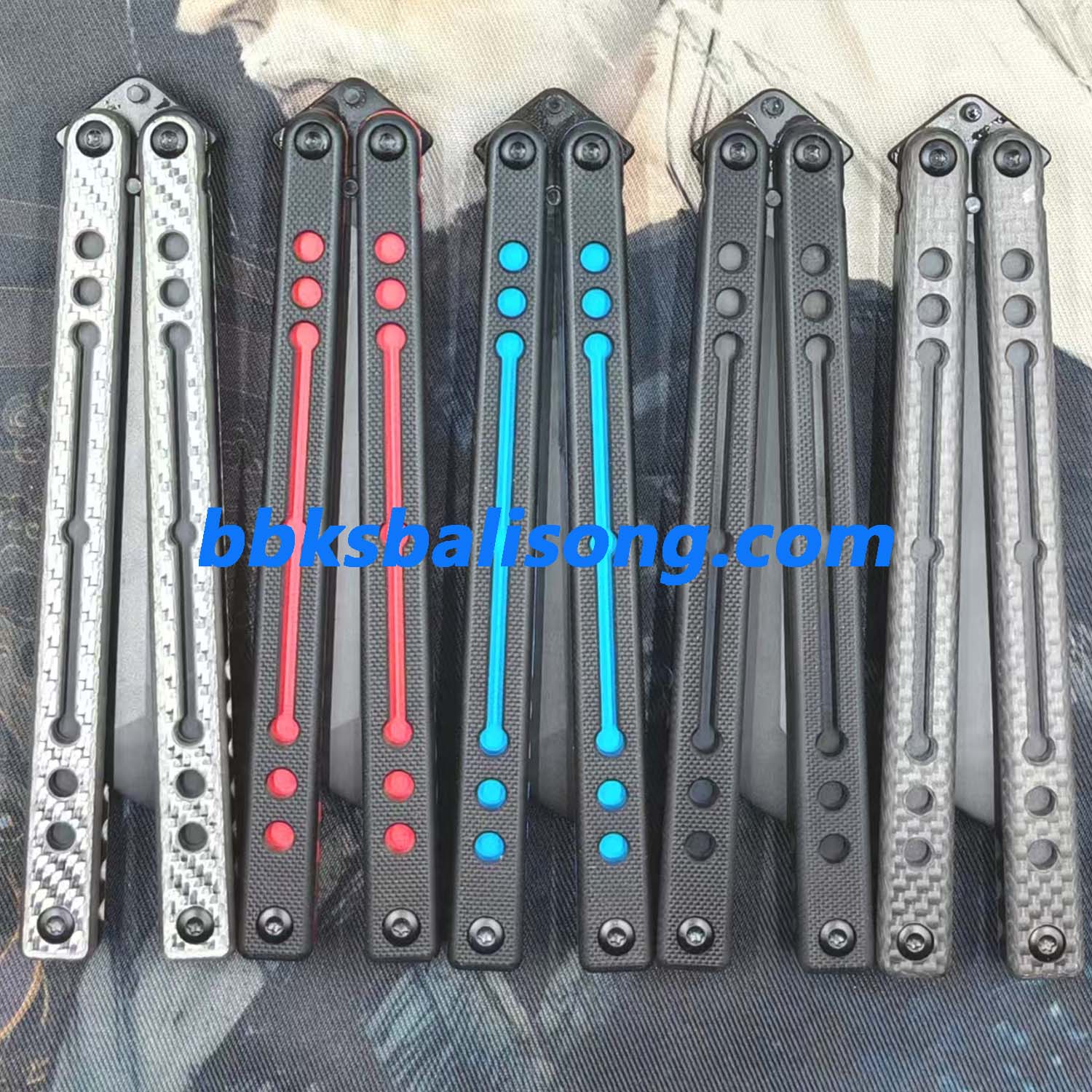 Cold Blade Tanto Nautilus V2.5 Clone G10+7075 Aluminum Handle - Image 3