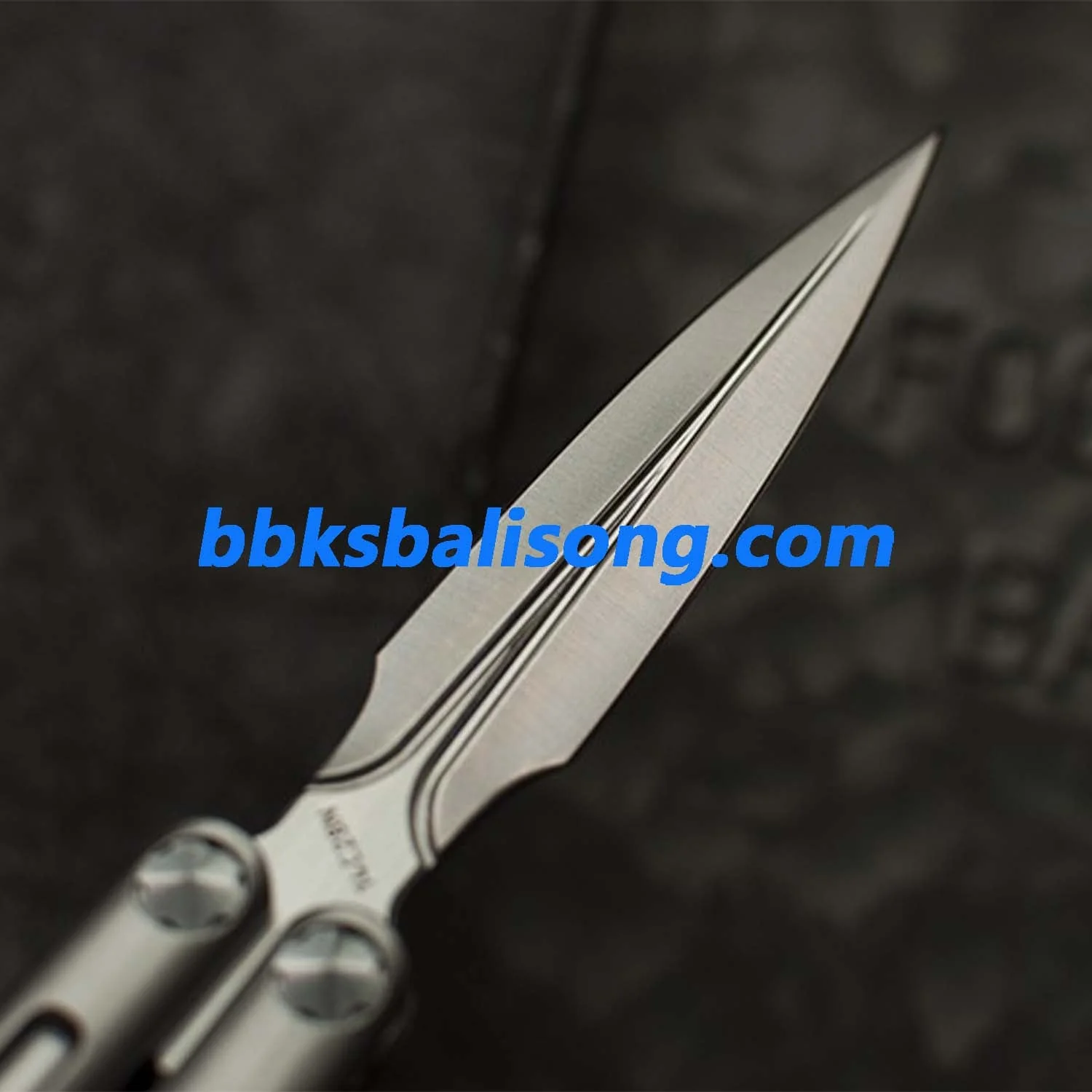 Growl Balisong CK Integralis II Clone Titanium handle Bearing System - Image 10