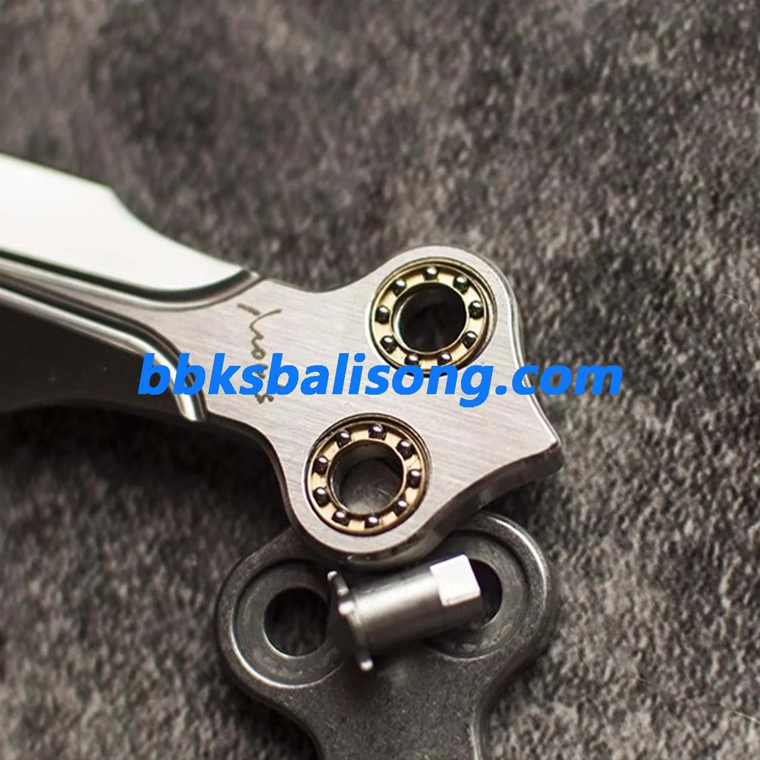 Growl Balisong CK Integralis II Clone Titanium handle Bearing System - Image 16