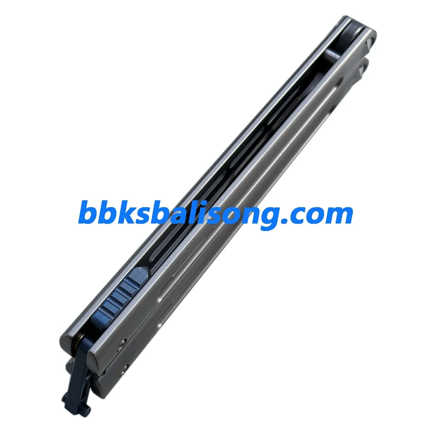 Growl Balisong CK Integralis II Clone Titanium handle Bearing System - Image 8