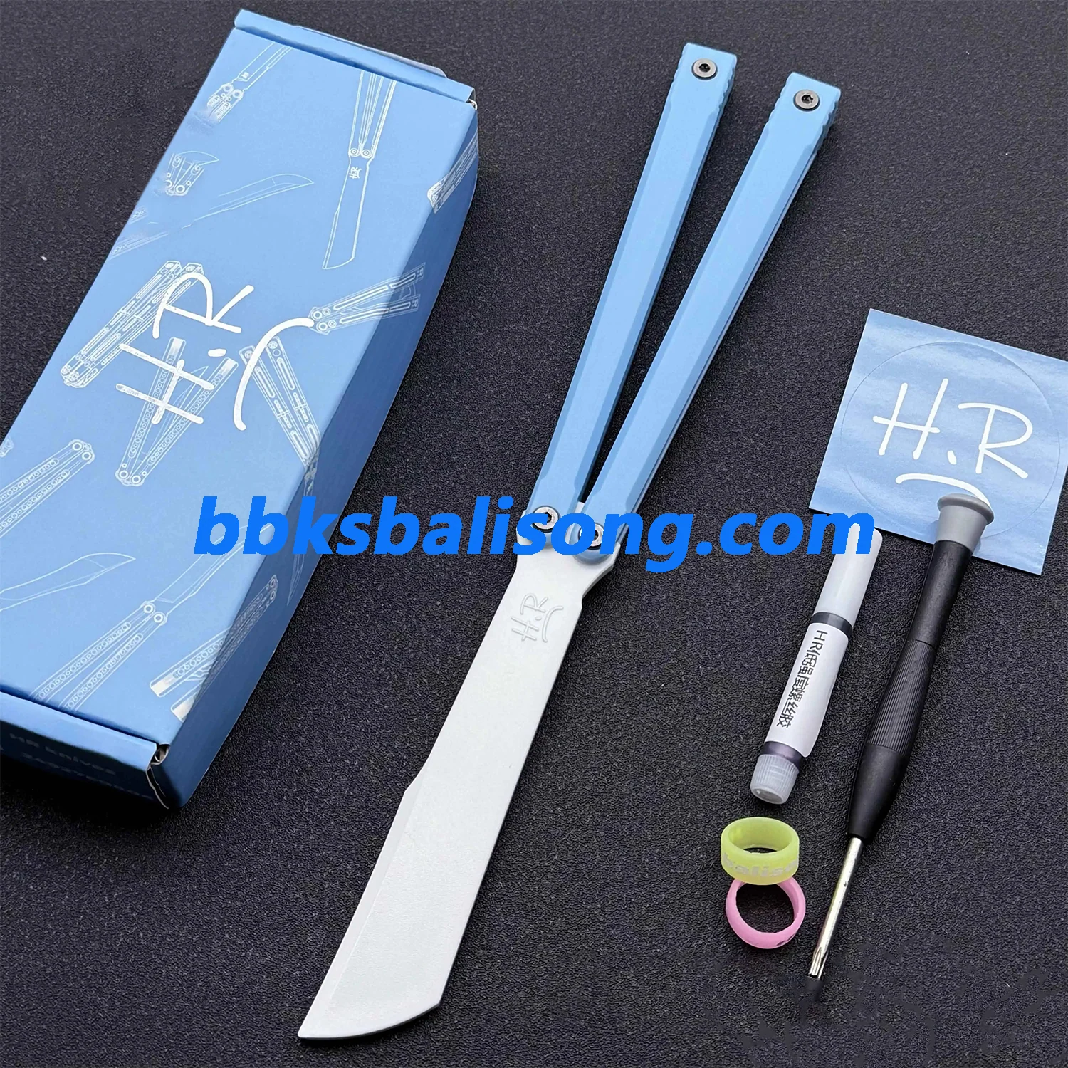 HR Flood Dragon Balisong Trainer Plastic Safe Training - Image 11