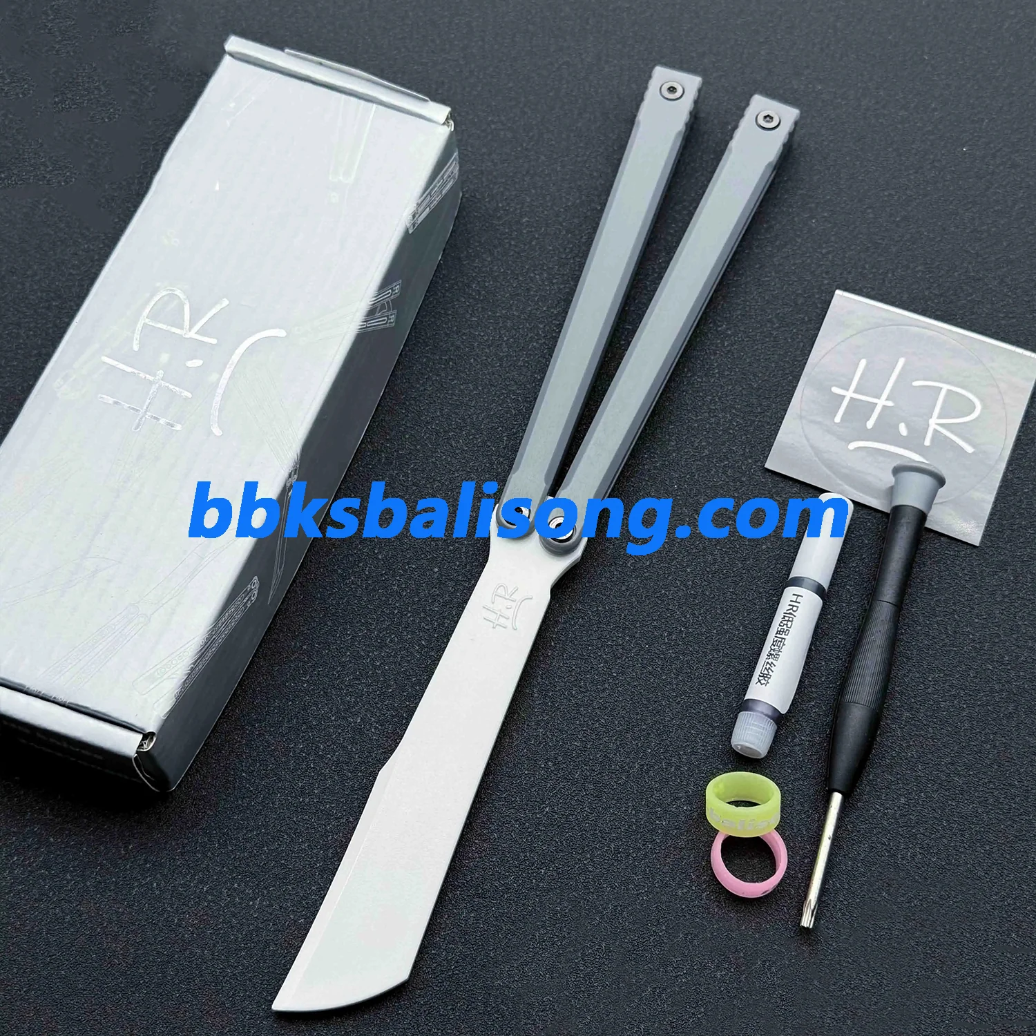 HR Flood Dragon Balisong Trainer Plastic Safe Training - Image 12