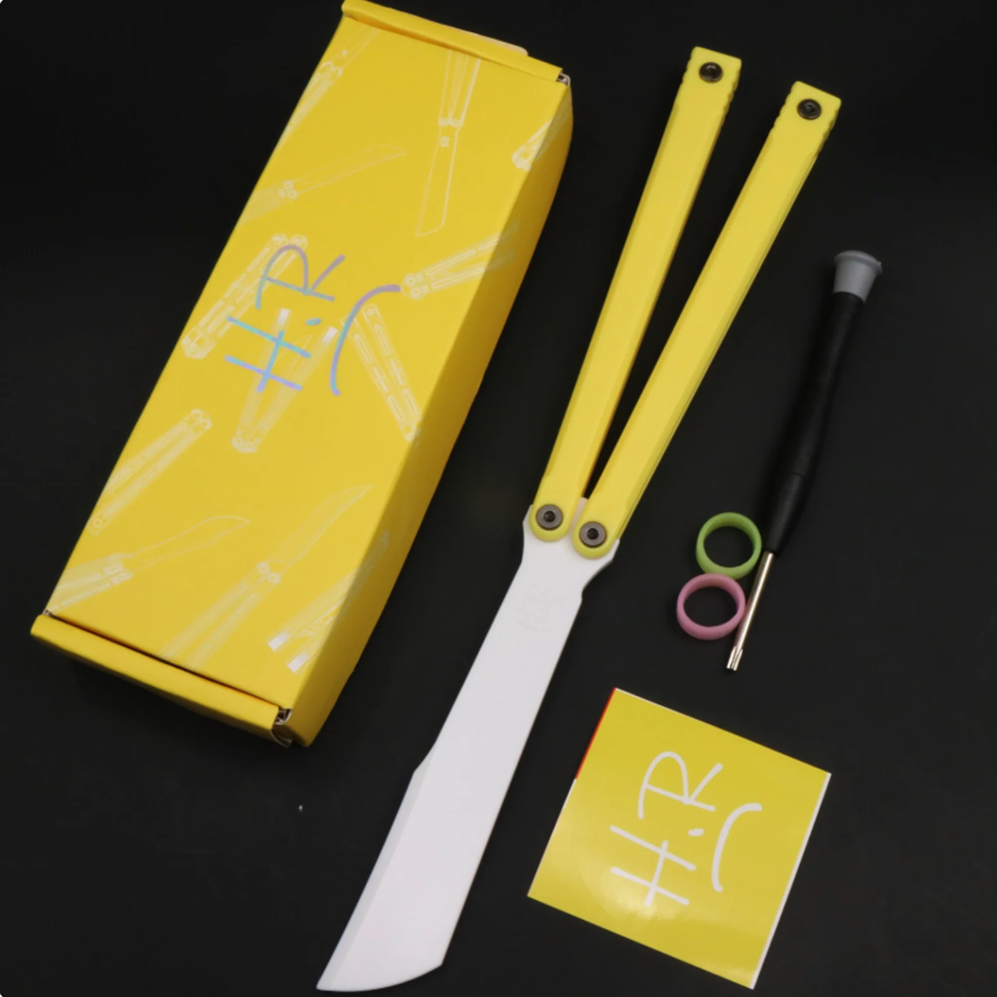 HR Flood Dragon Balisong Trainer Plastic Safe Training - Image 13