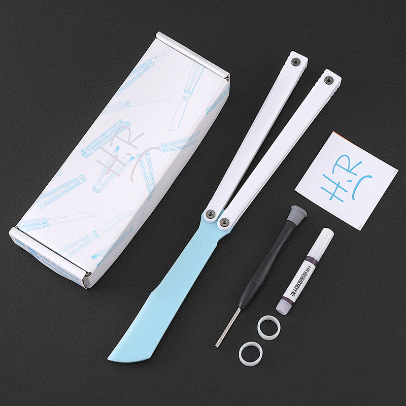 HR Flood Dragon Balisong Trainer Plastic Safe Training - Image 15
