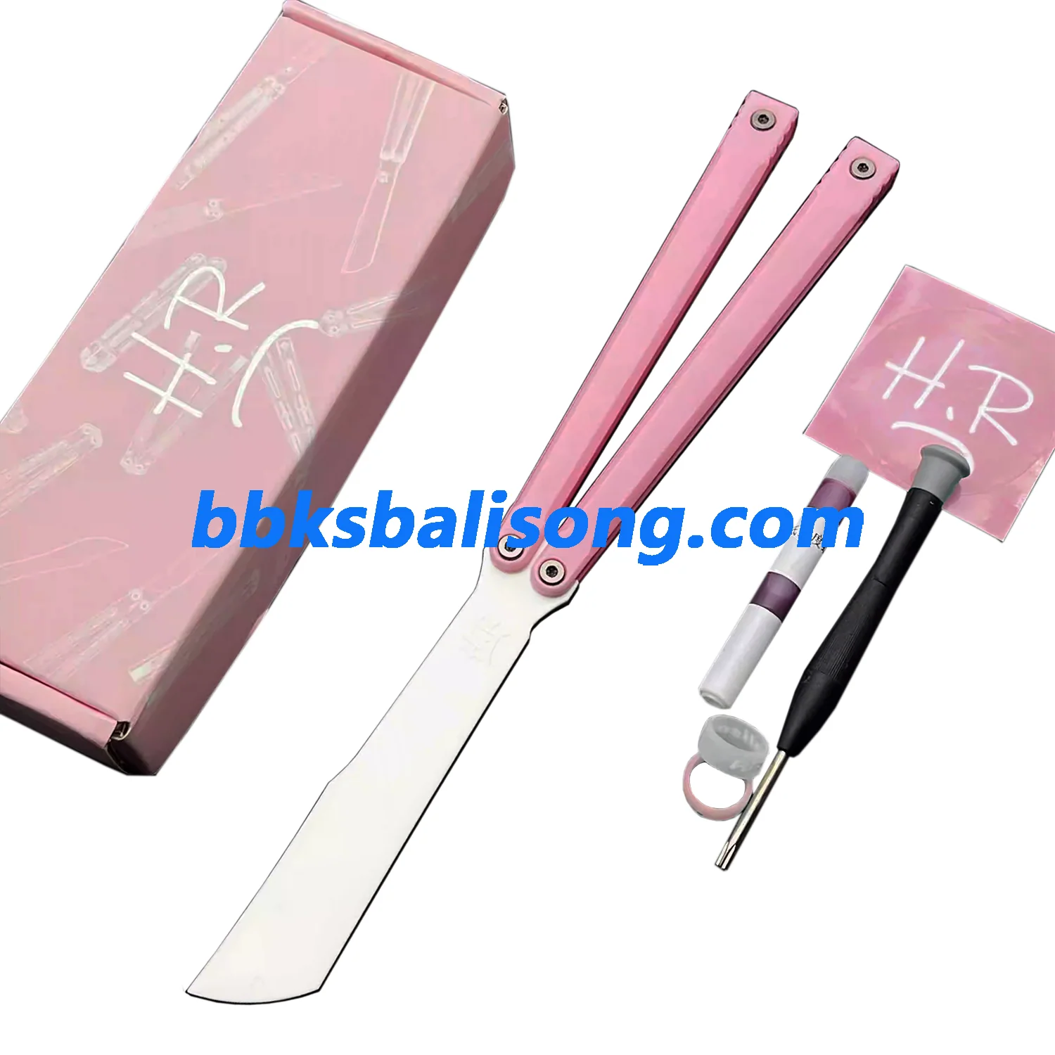 HR Flood Dragon Balisong Trainer Plastic Safe Training - Image 3