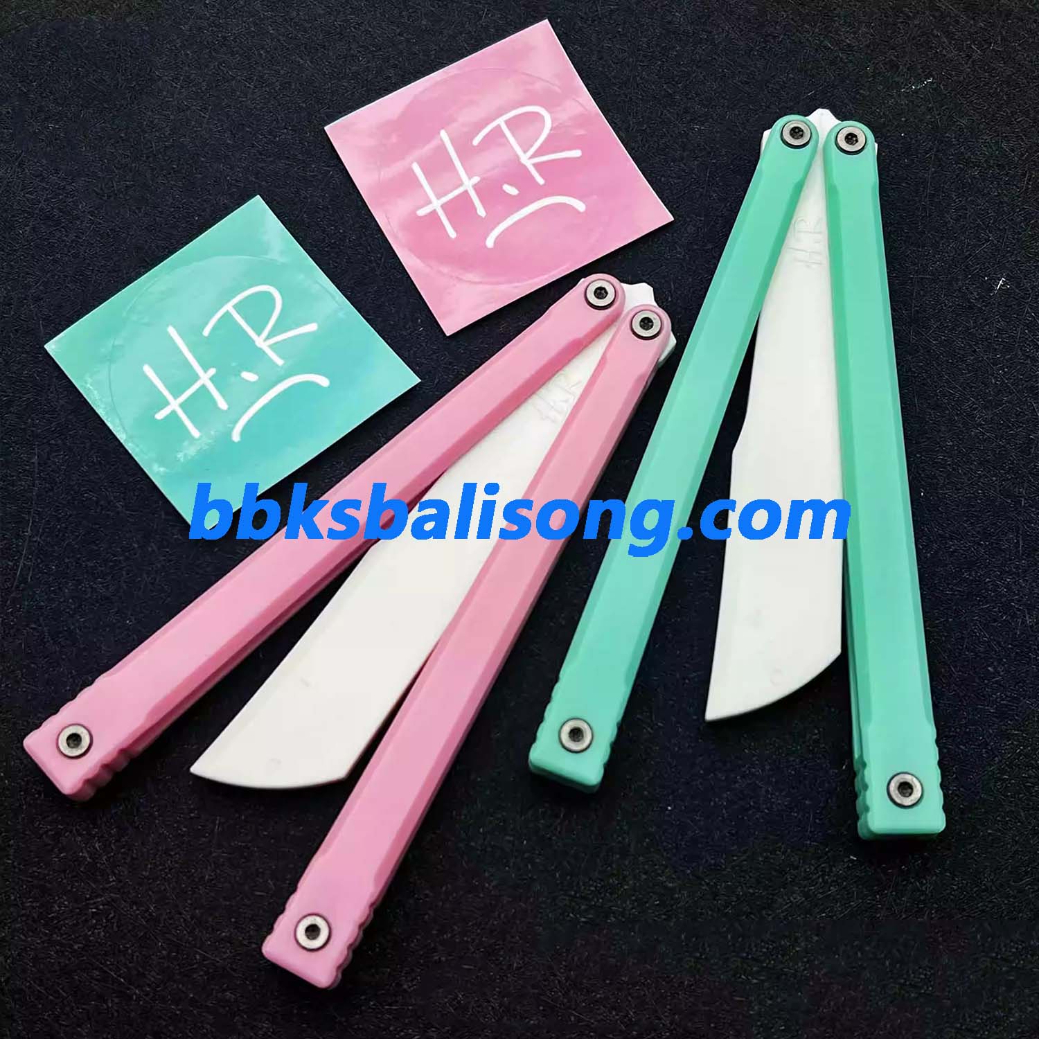 HR Flood Dragon Balisong Trainer Plastic Safe Training - Image 5