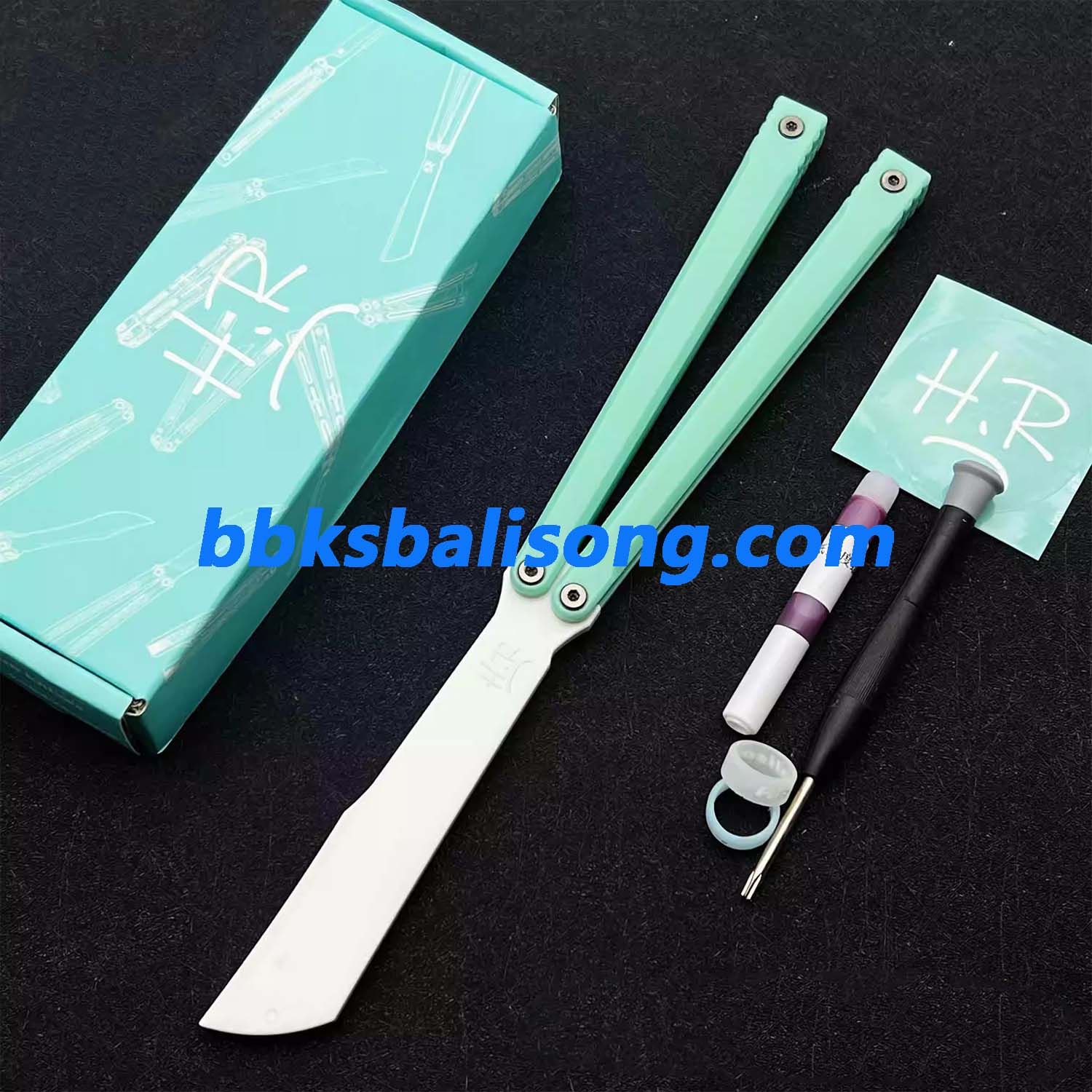 HR Flood Dragon Balisong Trainer Plastic Safe Training - Image 7