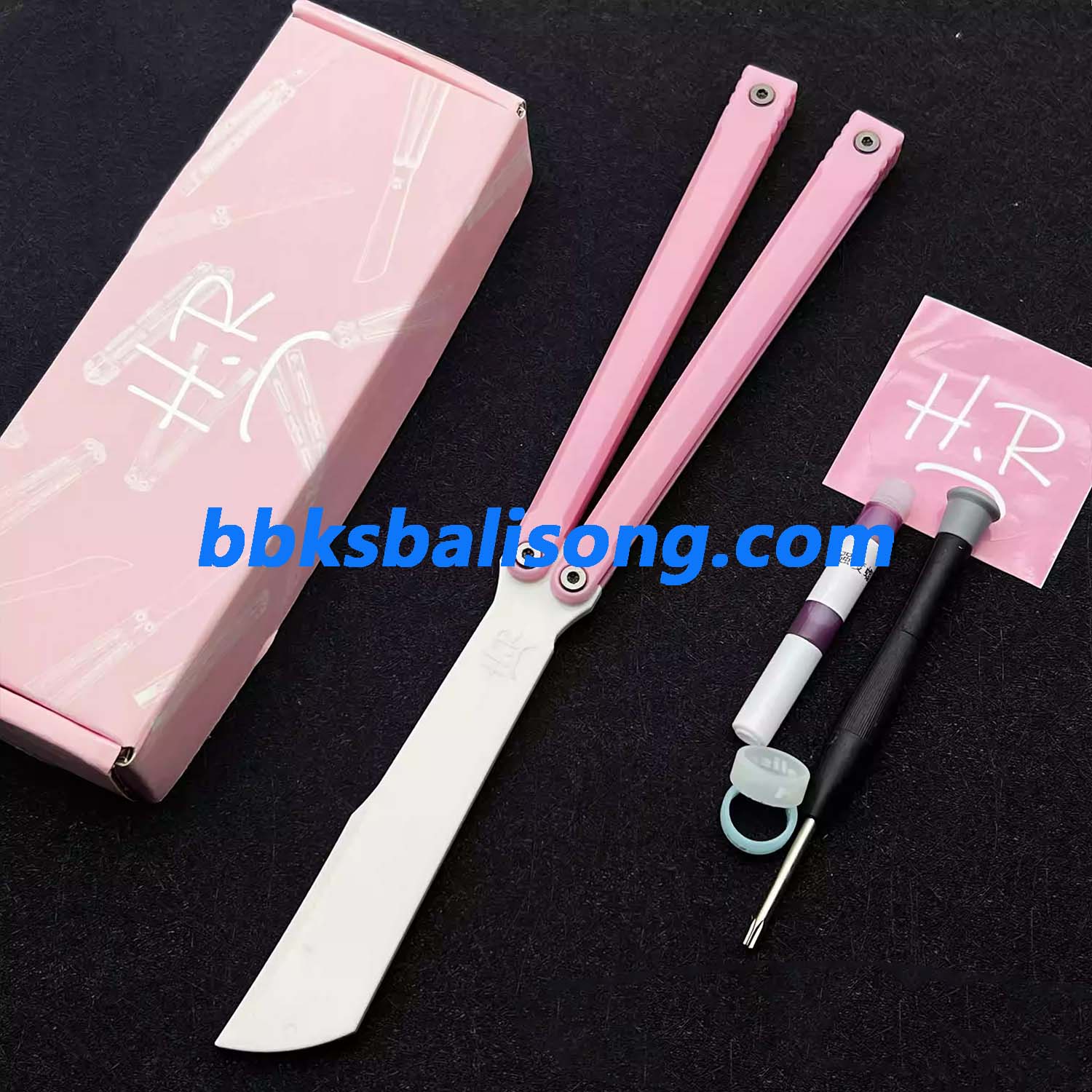 HR Flood Dragon Balisong Trainer Plastic Safe Training - Image 8