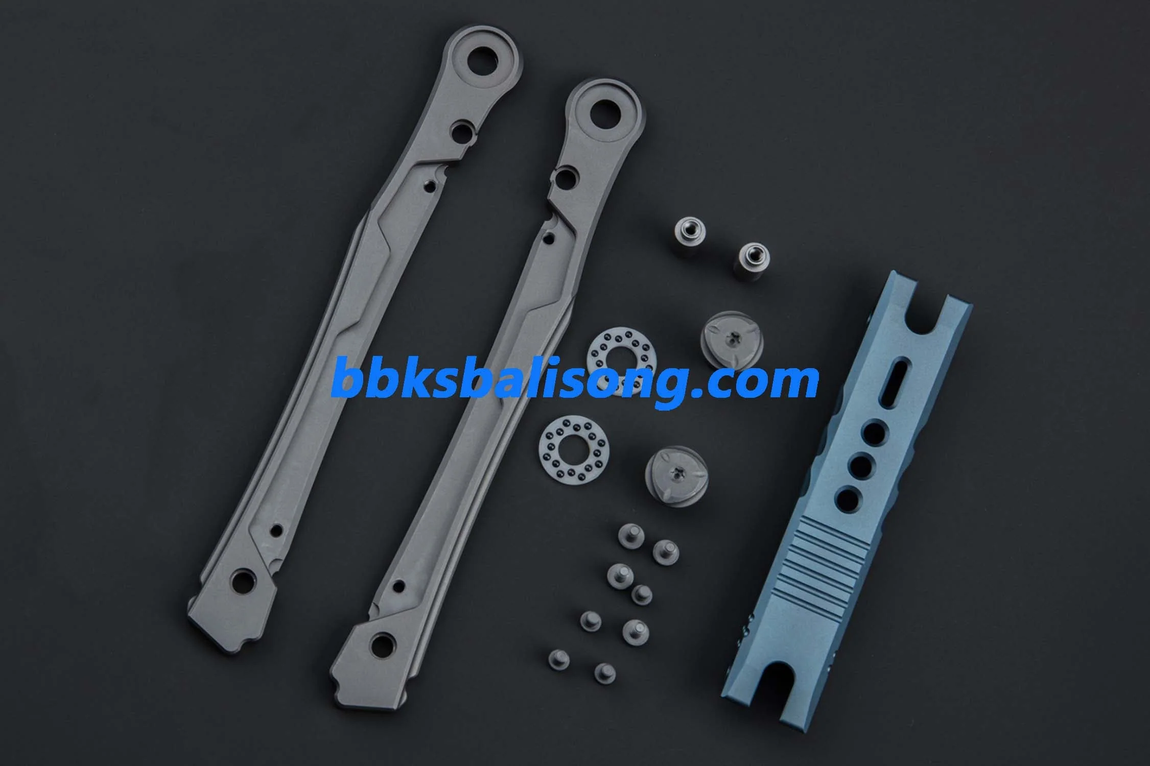Maxace Duke II Balisong Titanium Handle M390 Blade Bearing System - Image 10