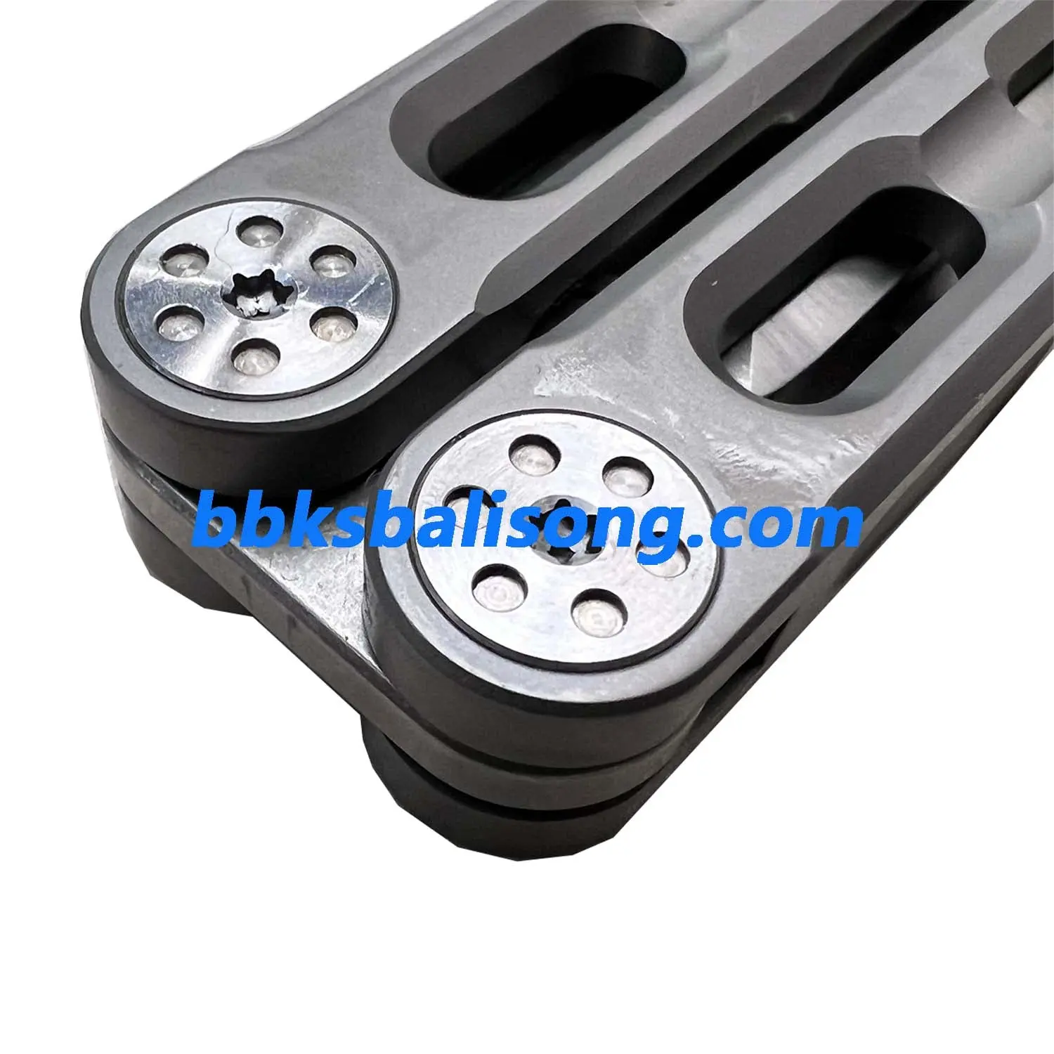 MXNIUM Raid Original Balisong Titanium Handle - Image 4