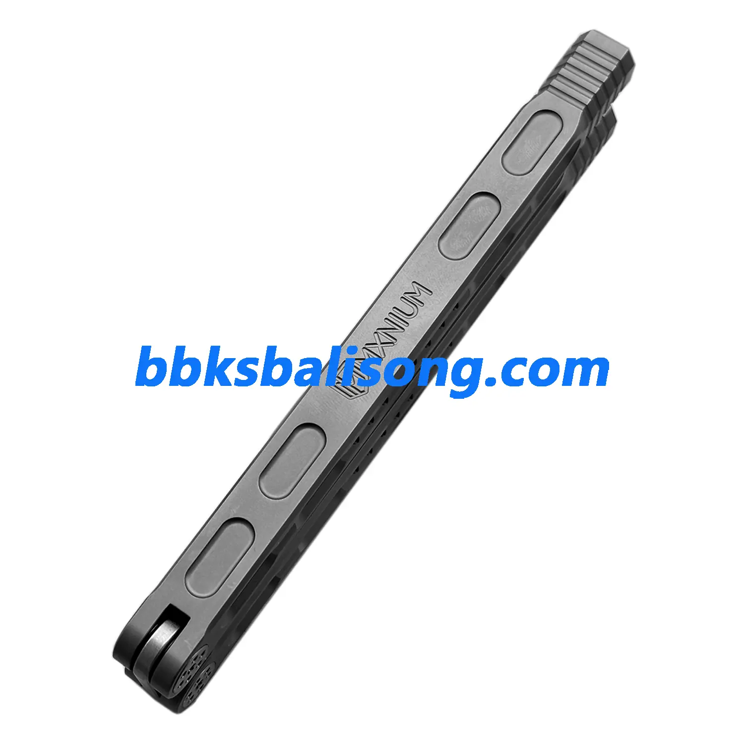 MXNIUM Raid Original Balisong Titanium Handle - Image 6