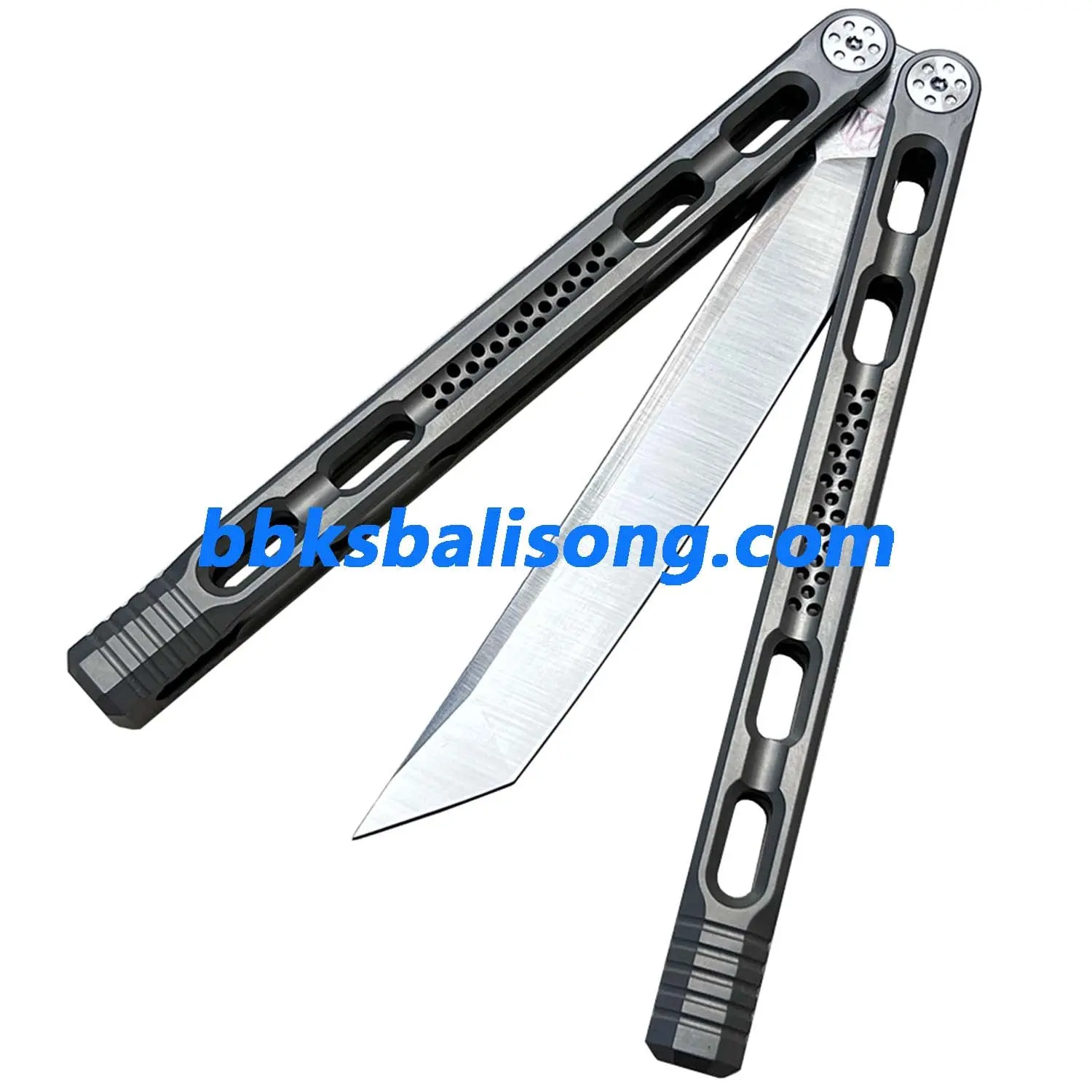 MXNIUM Raid Original Balisong Titanium Handle - Image 7