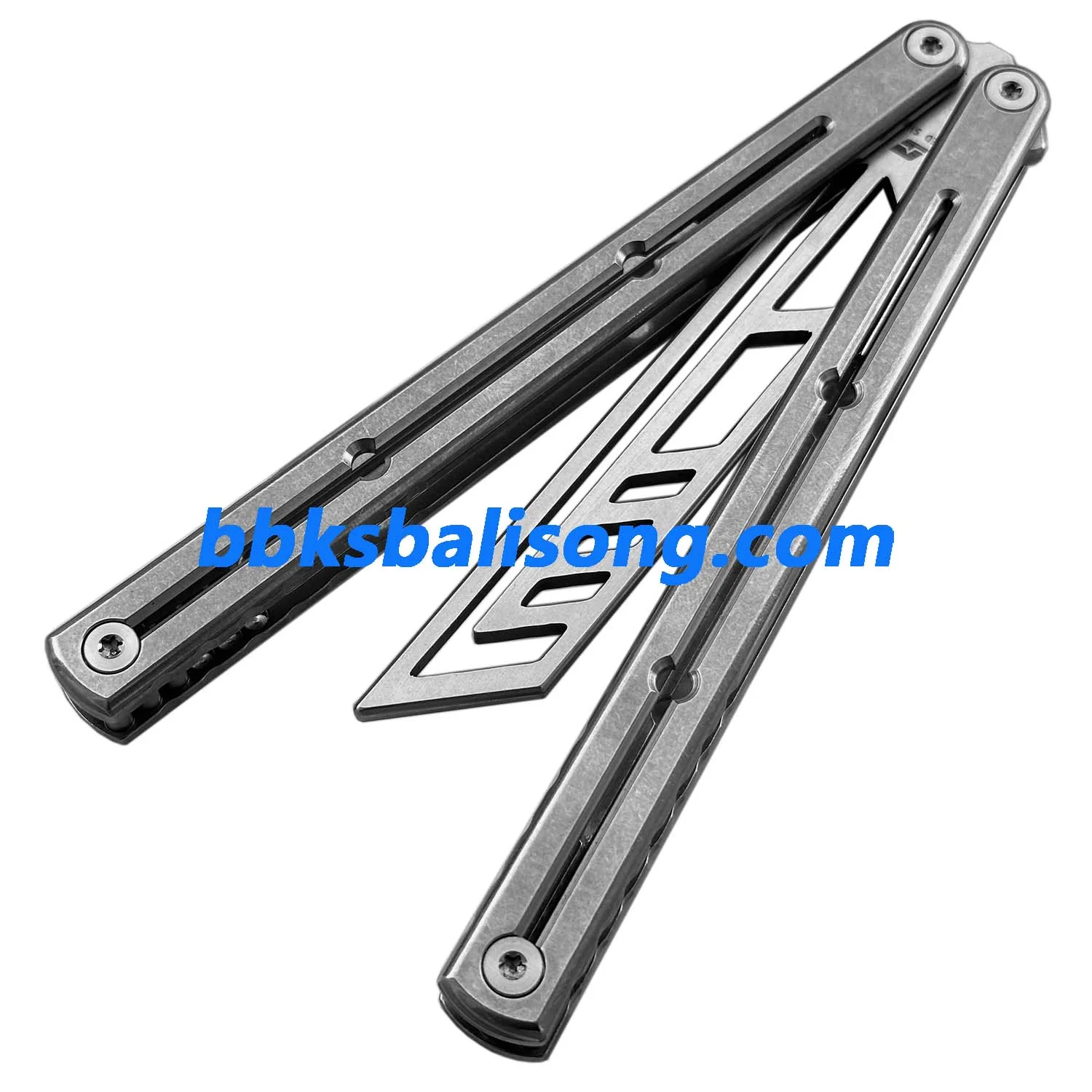 New ARMED SHARK Titanium Sandwich Kraken V3 Balisong Trainer Clone - Image 10