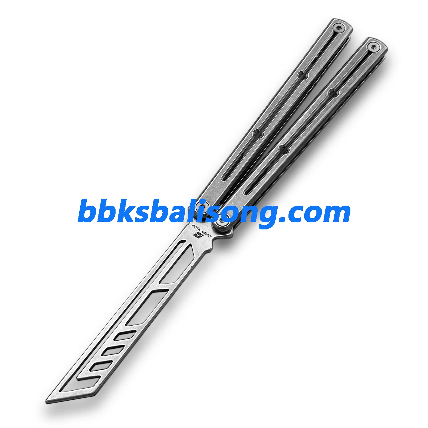New ARMED SHARK Titanium Sandwich Kraken V3 Balisong Trainer Clone - Image 17