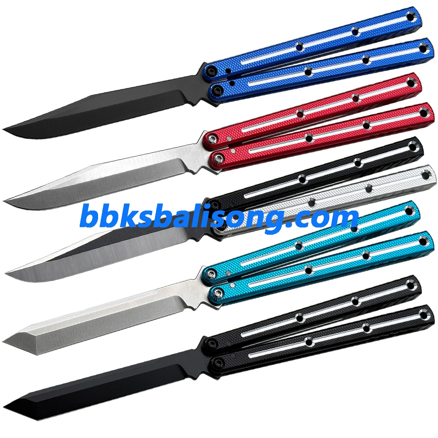 New Baliplus Krake Raken (Kraken) V2.5 Live Blade / False Edge Blade Balisong Clone - Image 10