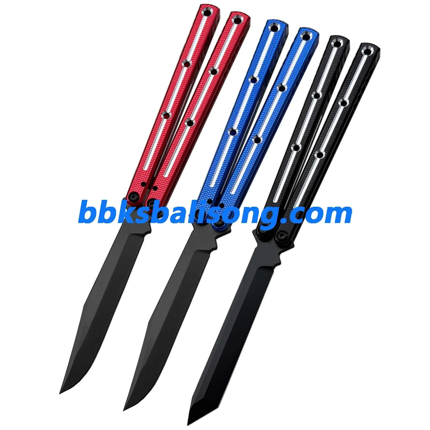 New Baliplus Krake Raken (Kraken) V2.5 Live Blade / False Edge Blade Balisong Clone - Image 15