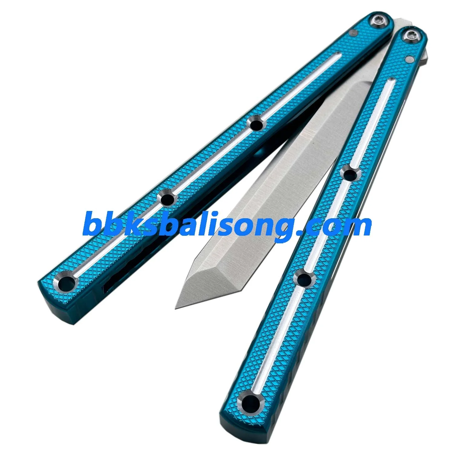 New Baliplus Krake Raken (Kraken) V2.5 Live Blade / False Edge Blade Balisong Clone - Image 20