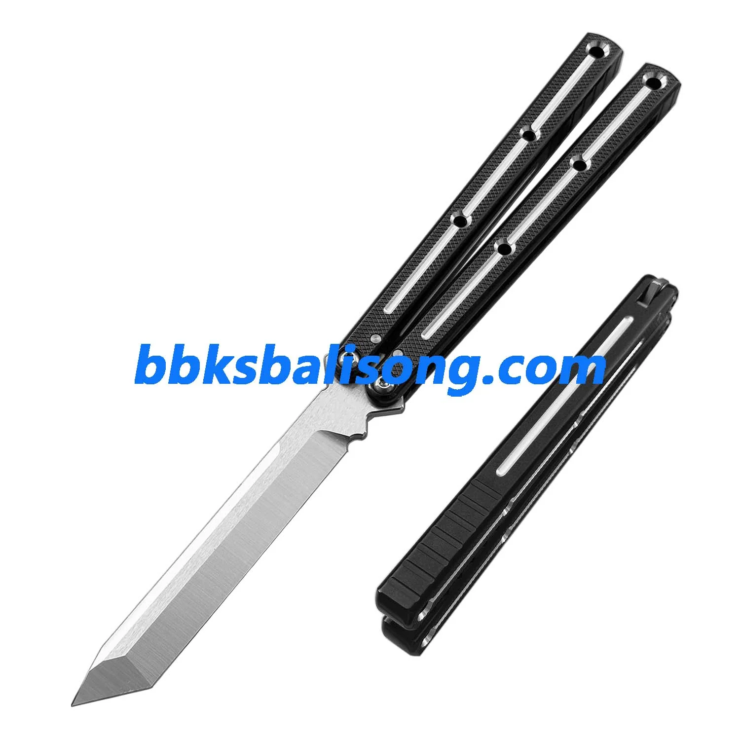 New Baliplus Krake Raken (Kraken) V2.5 Live Blade / False Edge Blade Balisong Clone - Image 40