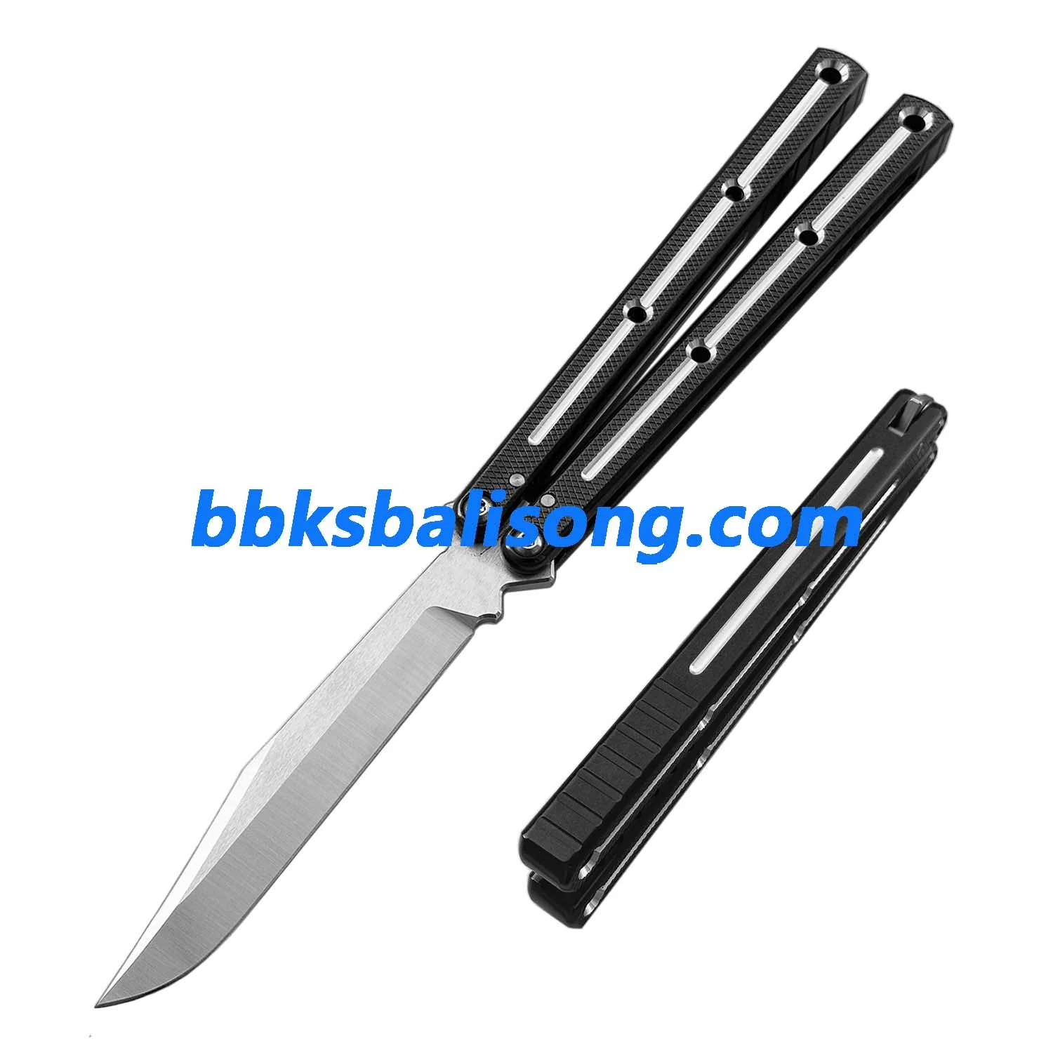 New Baliplus Krake Raken (Kraken) V2.5 Live Blade / False Edge Blade Balisong Clone - Image 41