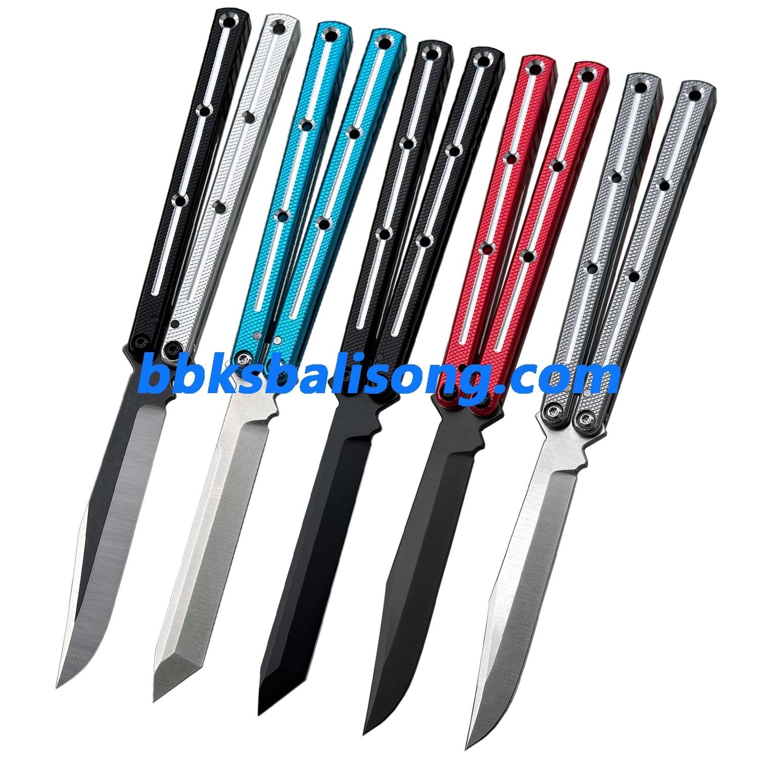 New Baliplus Kraken V2.5 Live Balisong Clone 7075 Glossy Handle - Image 11
