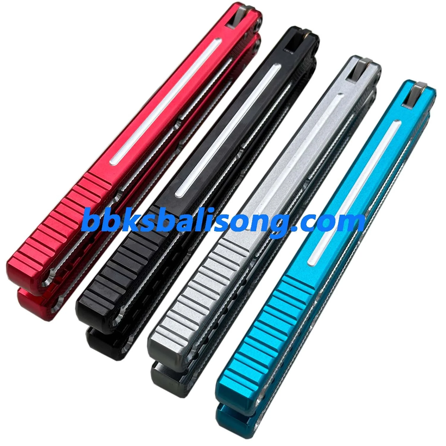 New Baliplus Kraken V2.5 Live Balisong Clone 7075 Glossy Handle - Image 16