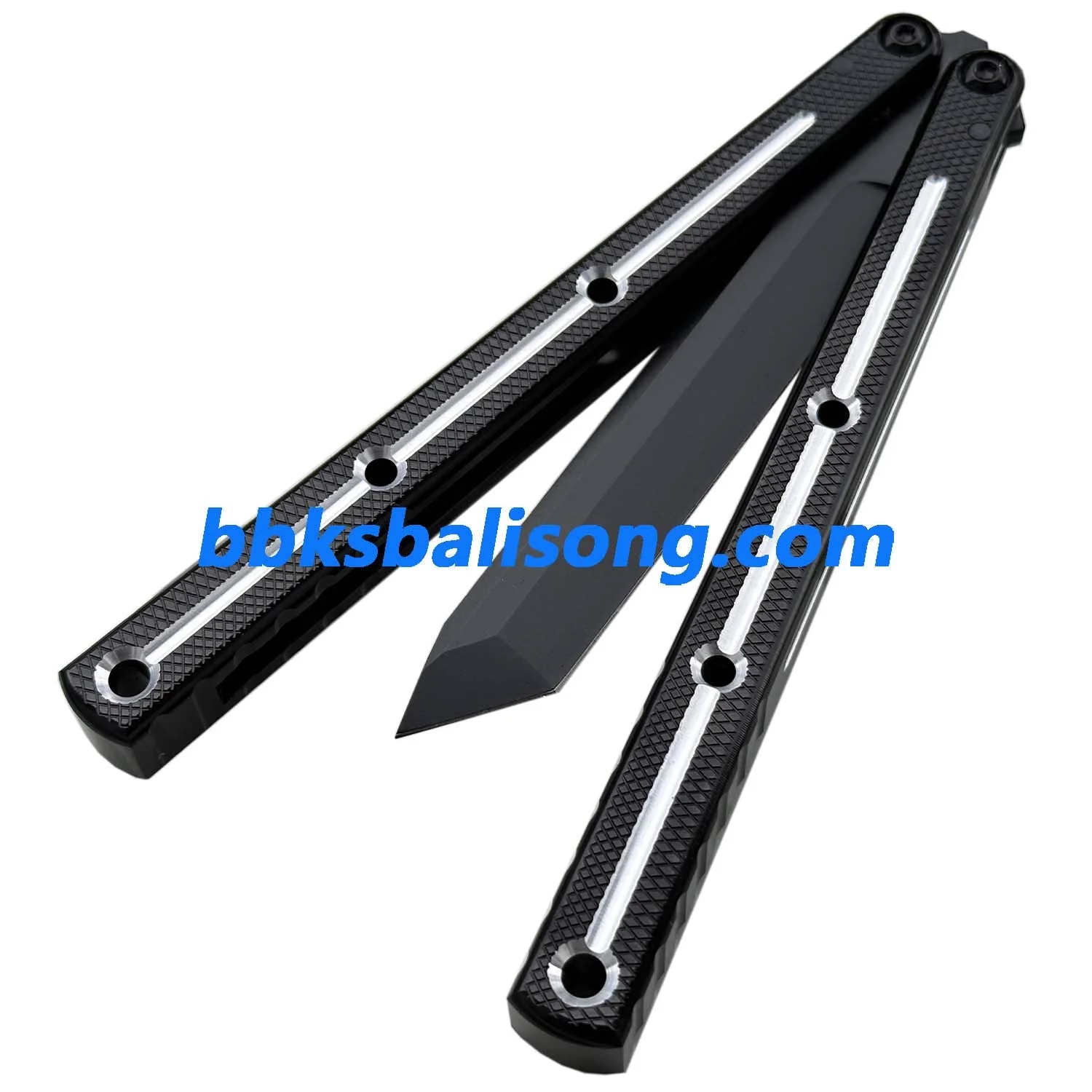 New Baliplus Kraken V2.5 Live Balisong Clone 7075 Glossy Handle - Image 19