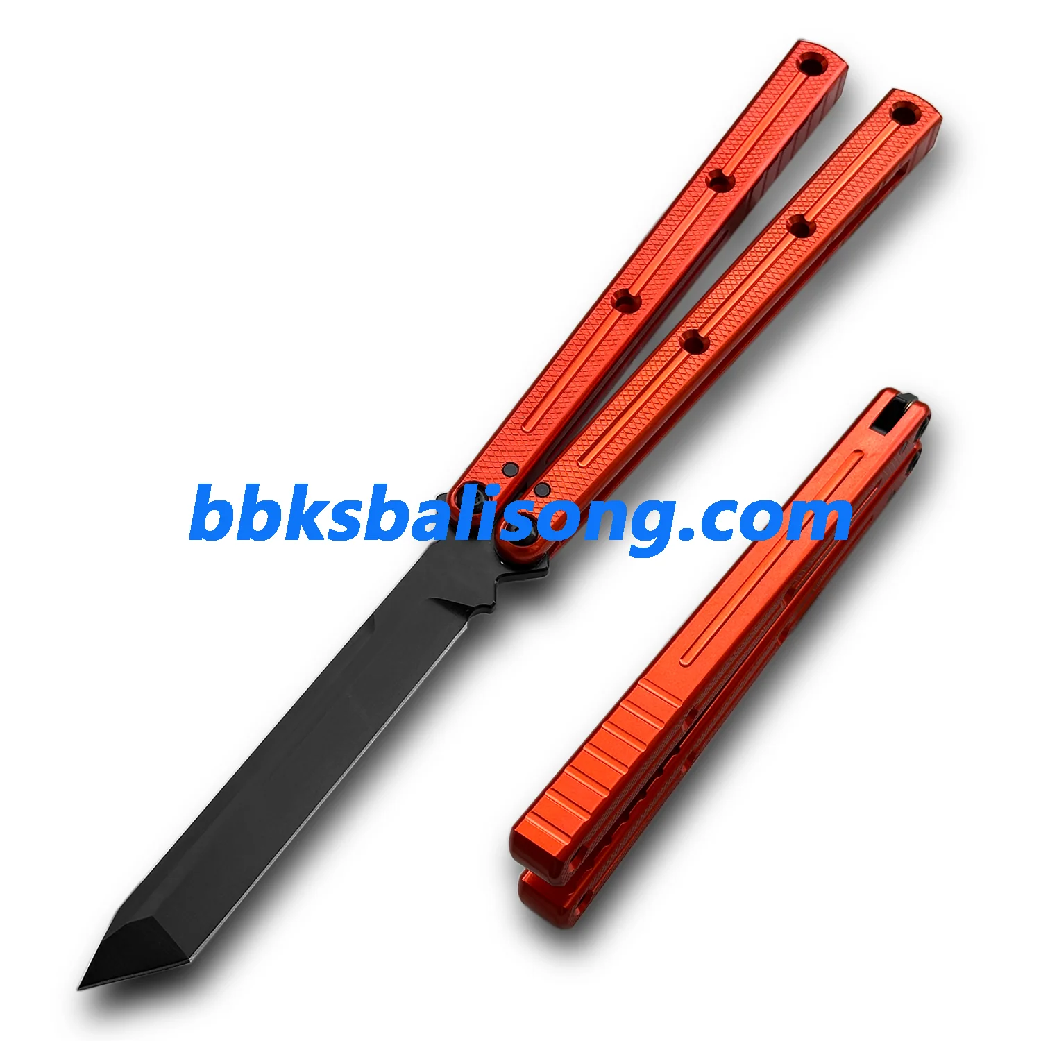 New Baliplus Kraken V2.5 Live Balisong Clone 7075 Glossy Handle - Image 37