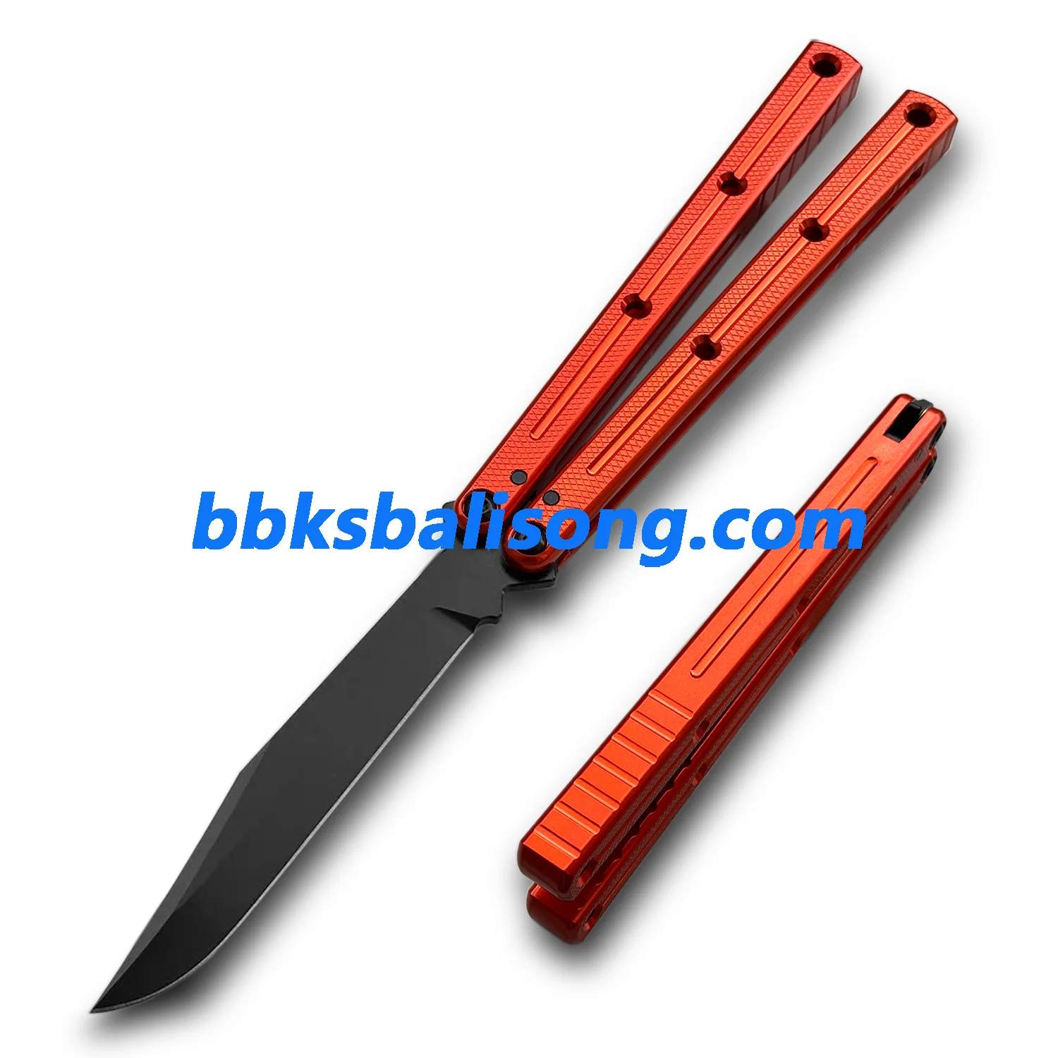 New Baliplus Kraken V2.5 Live Balisong Clone 7075 Glossy Handle - Image 38
