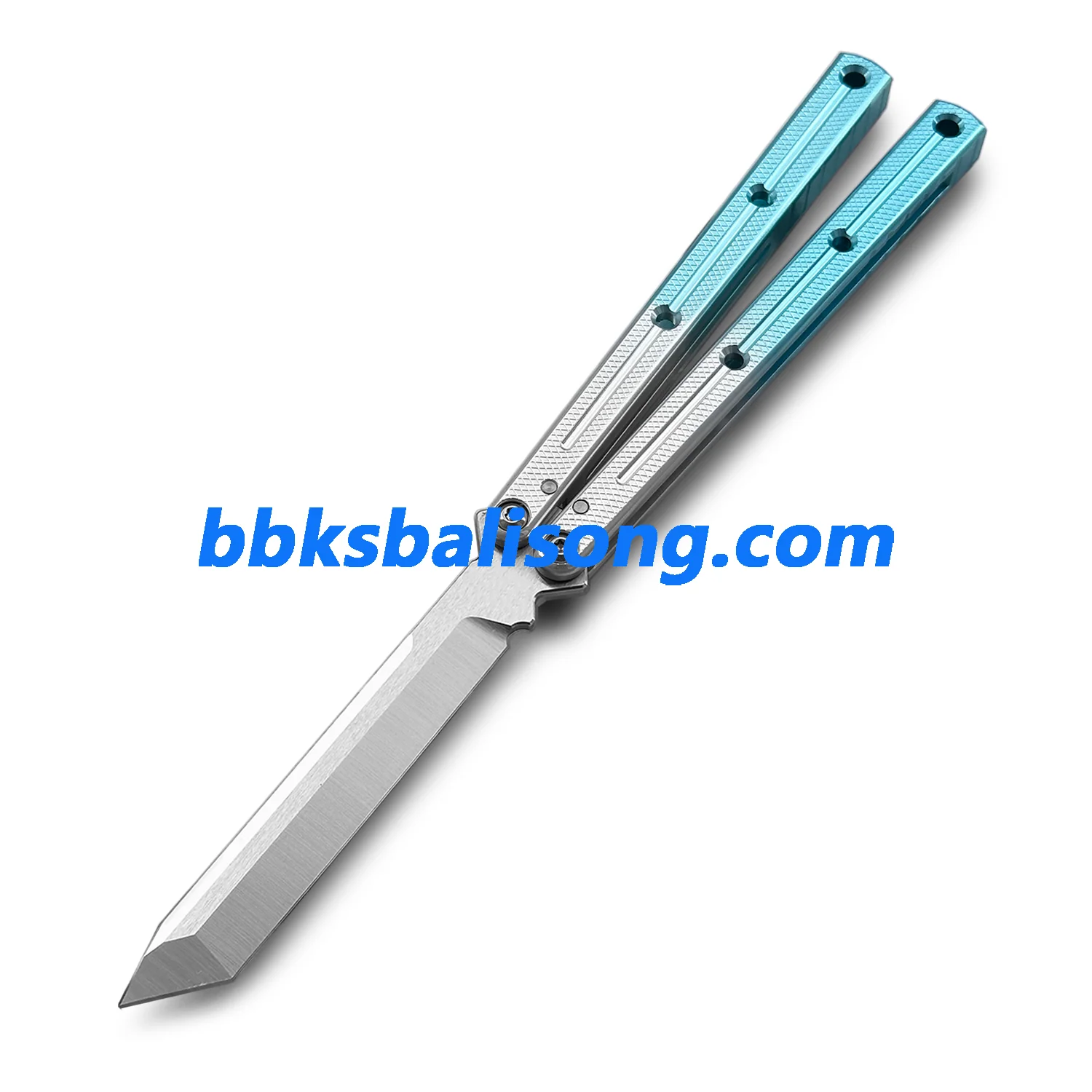 New Baliplus Kraken V2.5 Live Balisong Clone 7075 Glossy Handle - Image 56