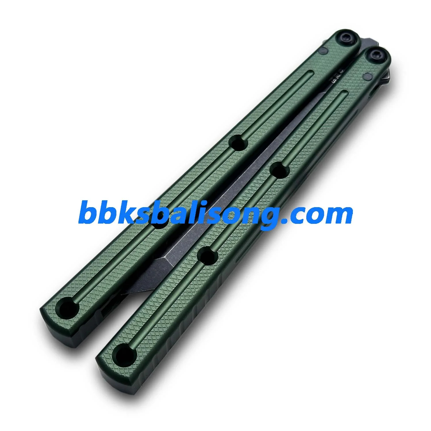 New Baliplus Kraken V2.5 Live Balisong Clone 7075 Glossy Handle - Image 8
