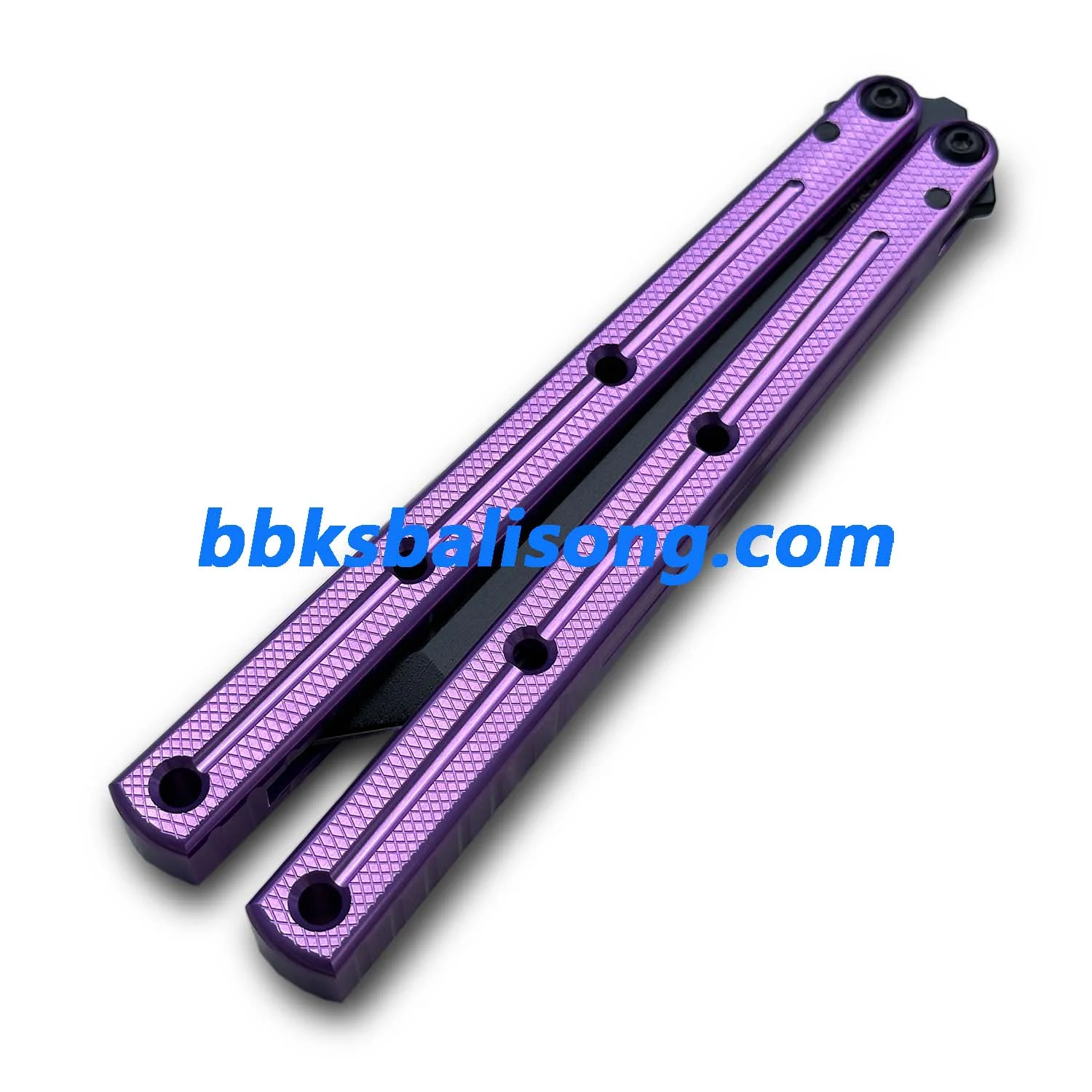 New Baliplus Kraken V2.5 Live Balisong Clone 7075 Glossy Handle - Image 9