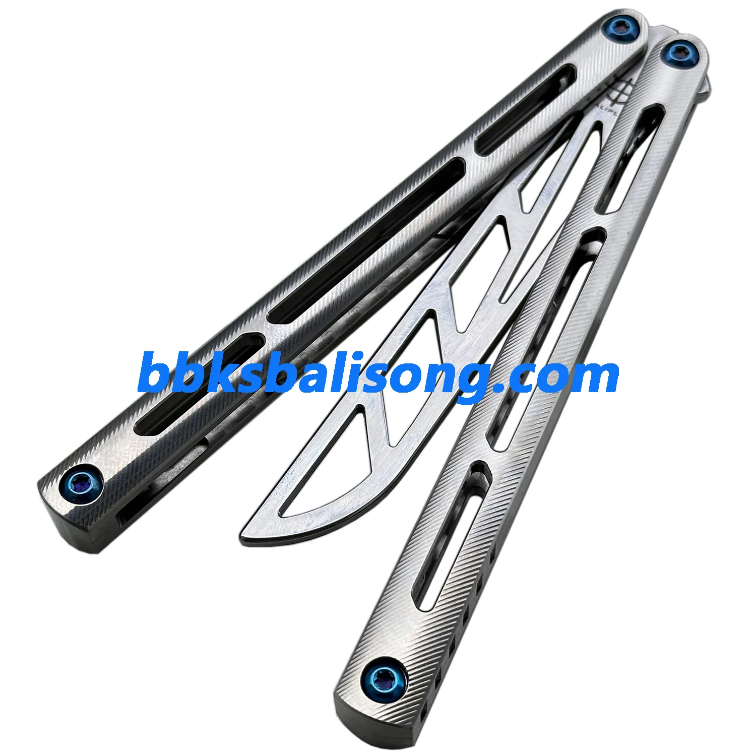 New Baliplus Tsunami V4 Balisong Clone Titanium Handle Bushings System - Image 23