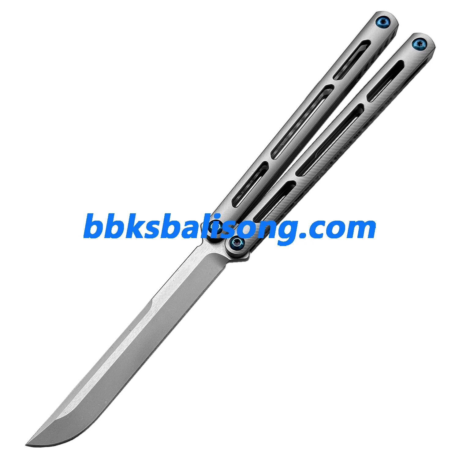 New Baliplus Tsunami V4 Balisong Clone Titanium Handle Bushings System - Image 27