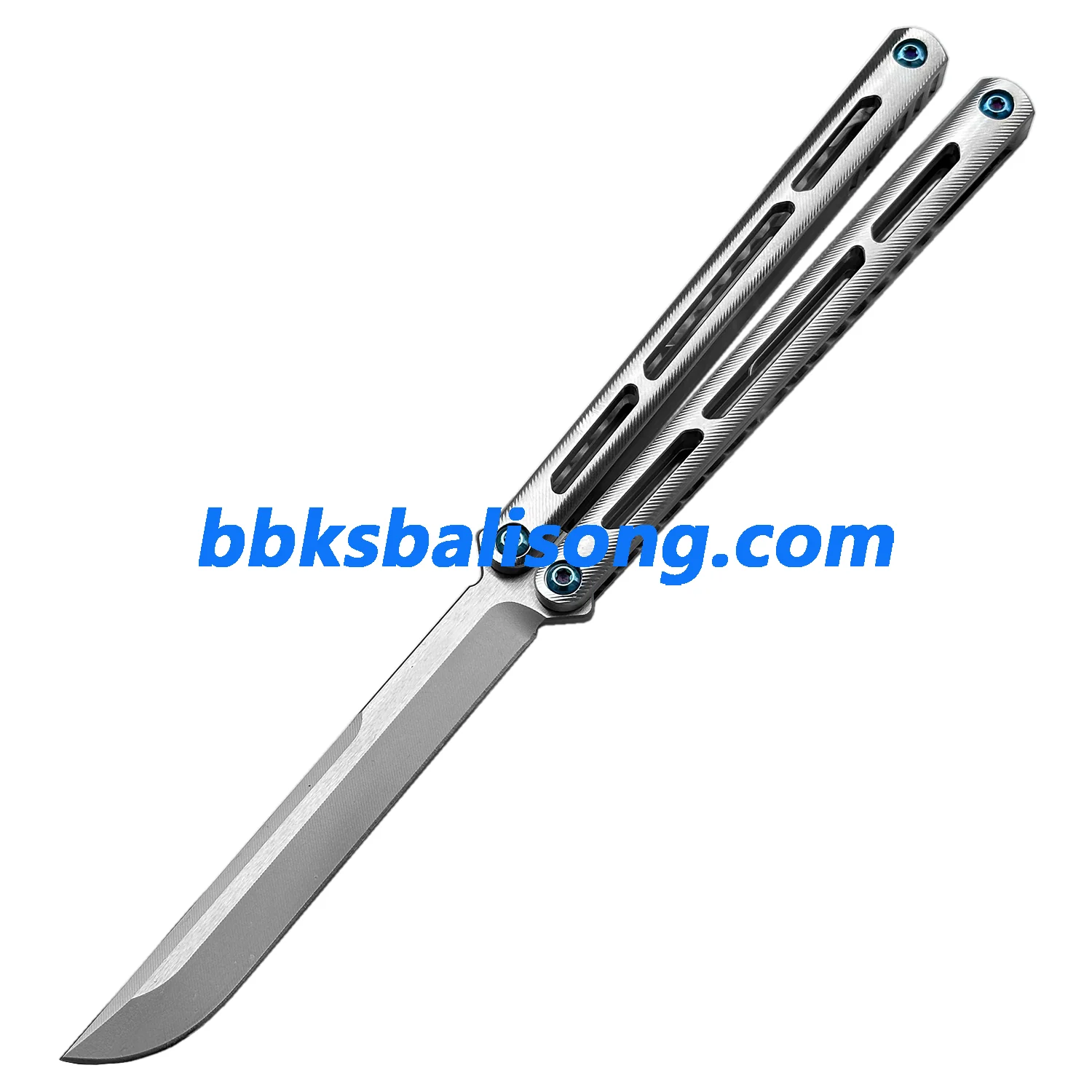New Baliplus Tsunami V4 Balisong Clone Titanium Handle Bushings System - Image 29