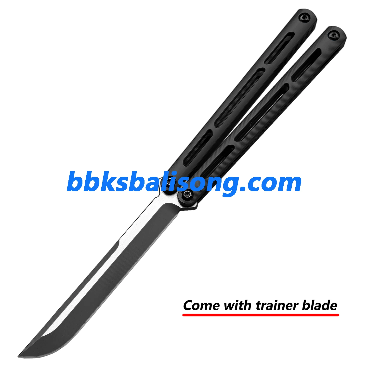 New Baliplus Tsunami V4 Balisong Clone Titanium Handle Bushings System - Image 38