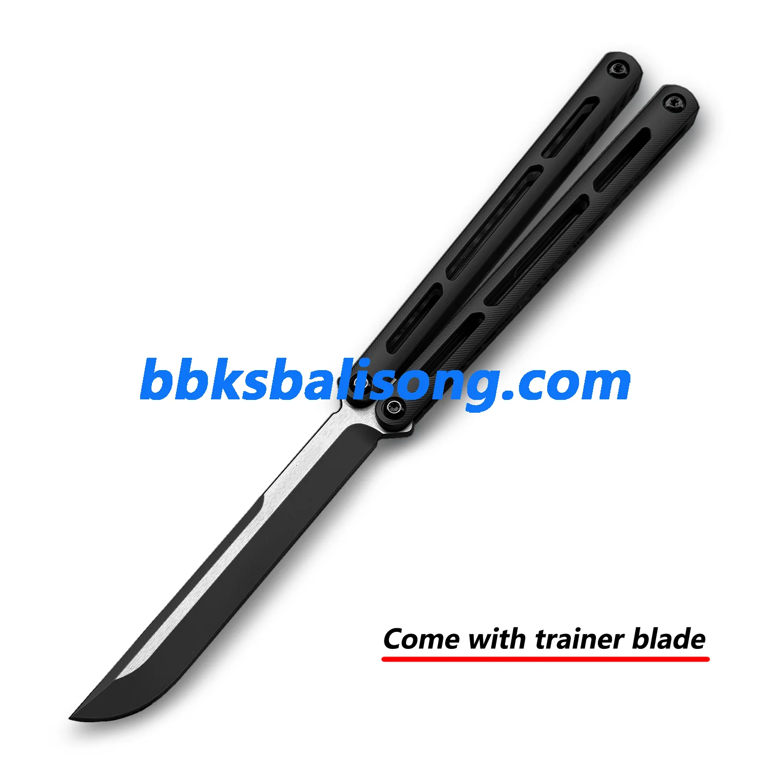 New Baliplus Tsunami V4 Balisong Clone Titanium Handle Bushings System - Image 41