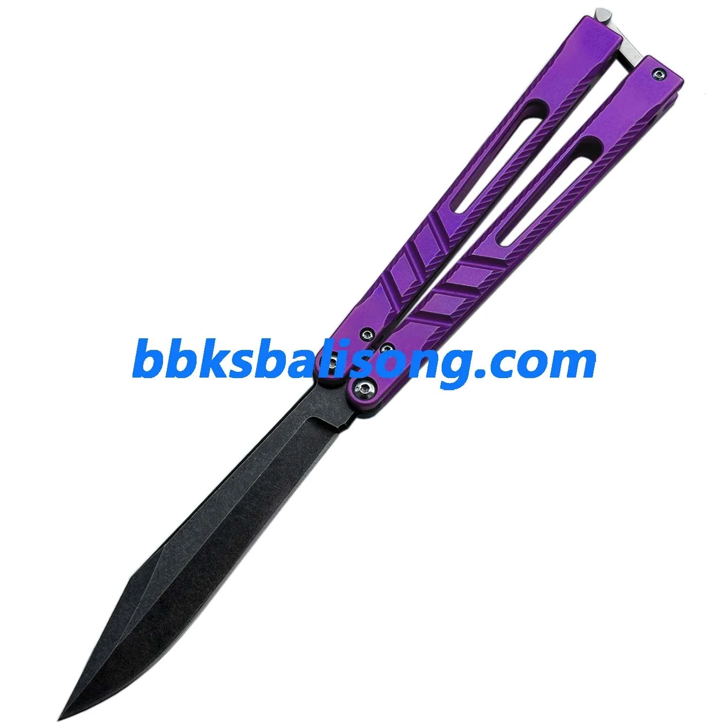 New Theone Channel Alpha Beast (CHAB) V2 Balisong Clone Titanium Handle - Image 23