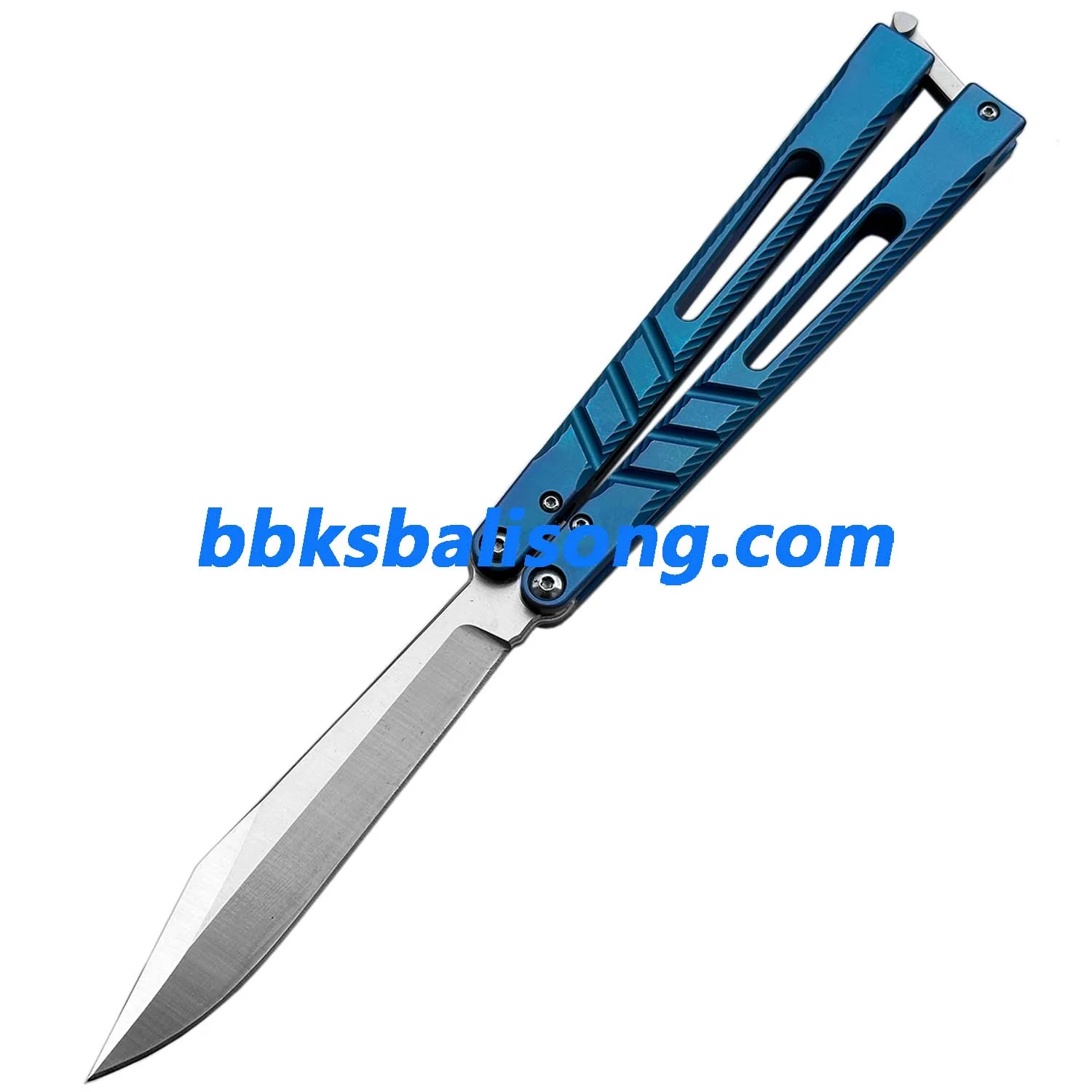 New Theone Channel Alpha Beast (CHAB) V2 Balisong Clone Titanium Handle - Image 33