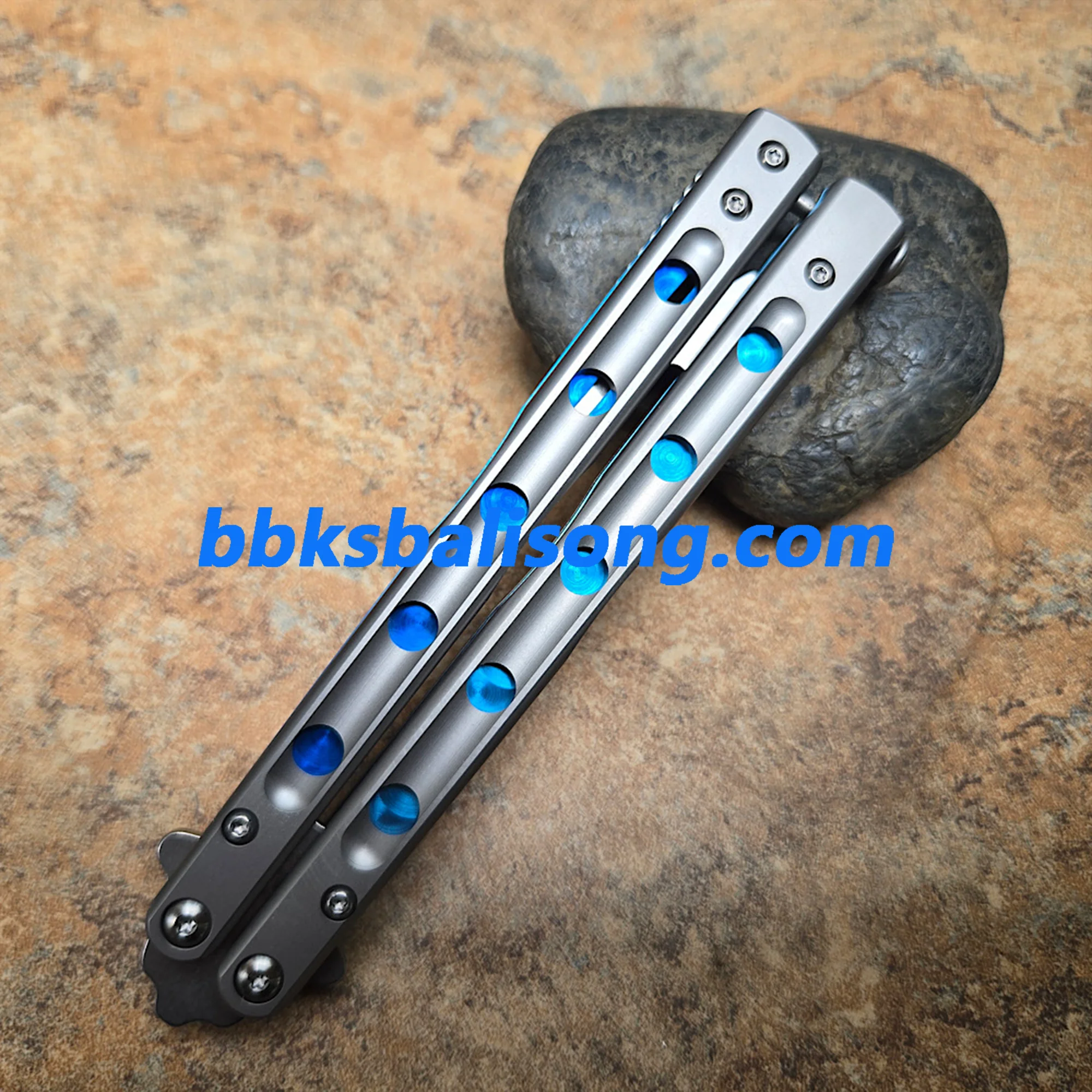 New Theone Titanium BM51 V6 Balisong Clone - Image 9