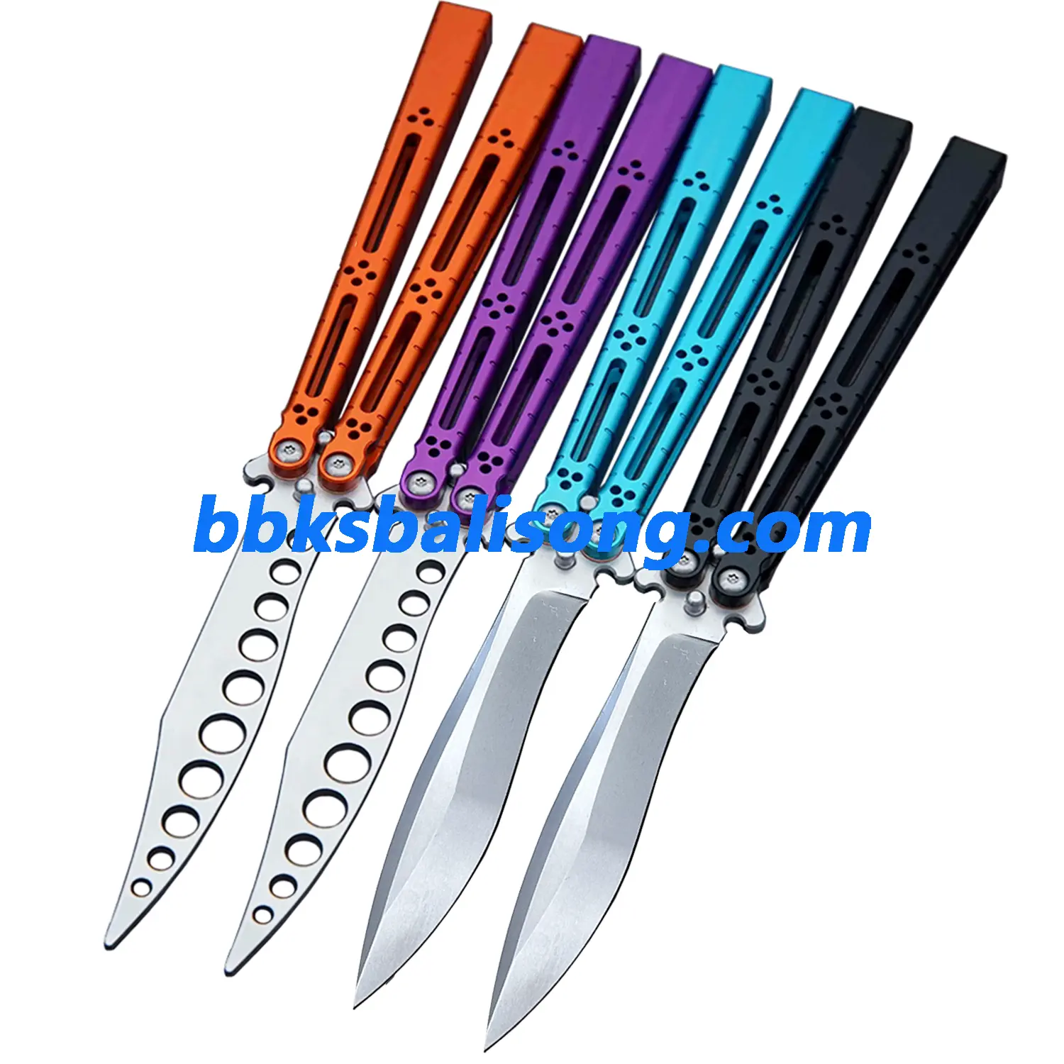 Theone Aluminum HOM Basilisk Balisong Clone - Image 3