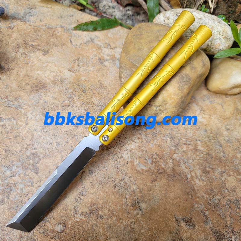 Theone Bamboo Balisong 6061 Aluminum - Image 2