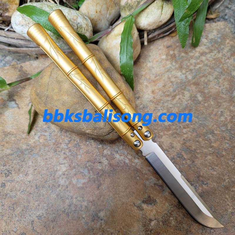 Theone Bamboo Balisong 6061 Aluminum - Image 4