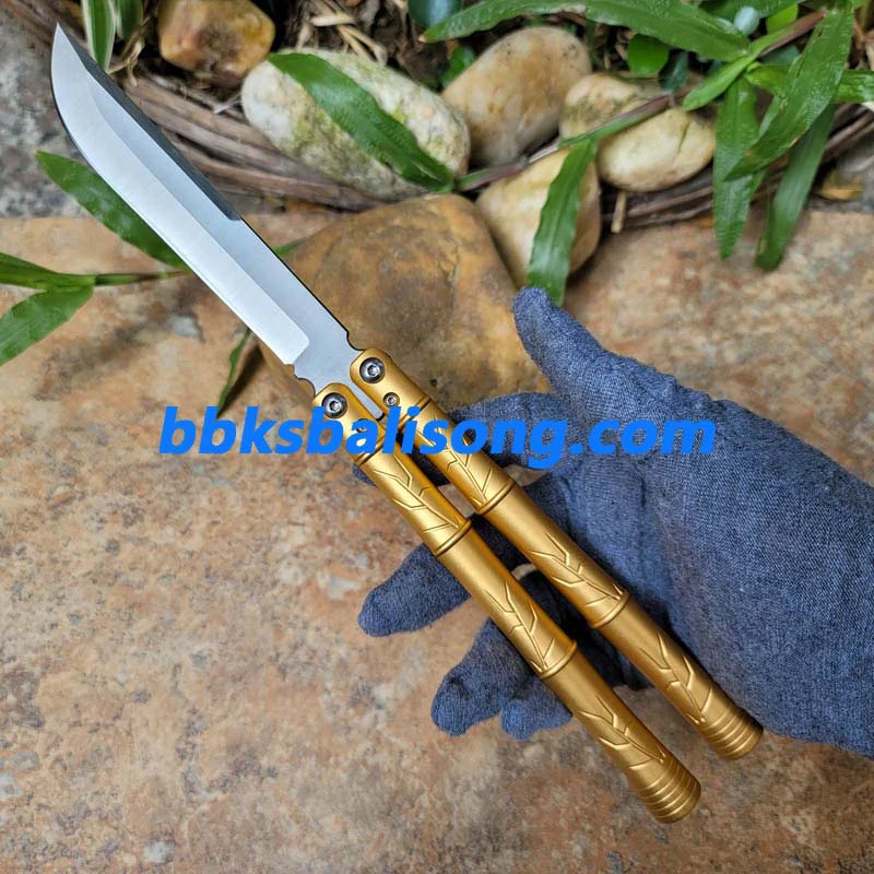 Theone Bamboo Balisong 6061 Aluminum - Image 8