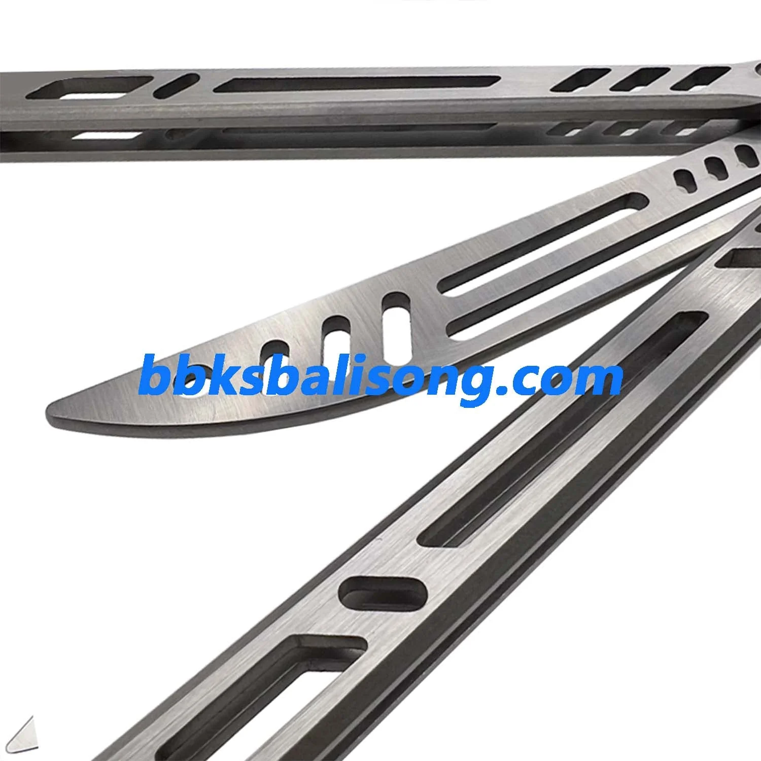 Theone Barebones Balisong Clone Stainless Steel Handle - Image 6