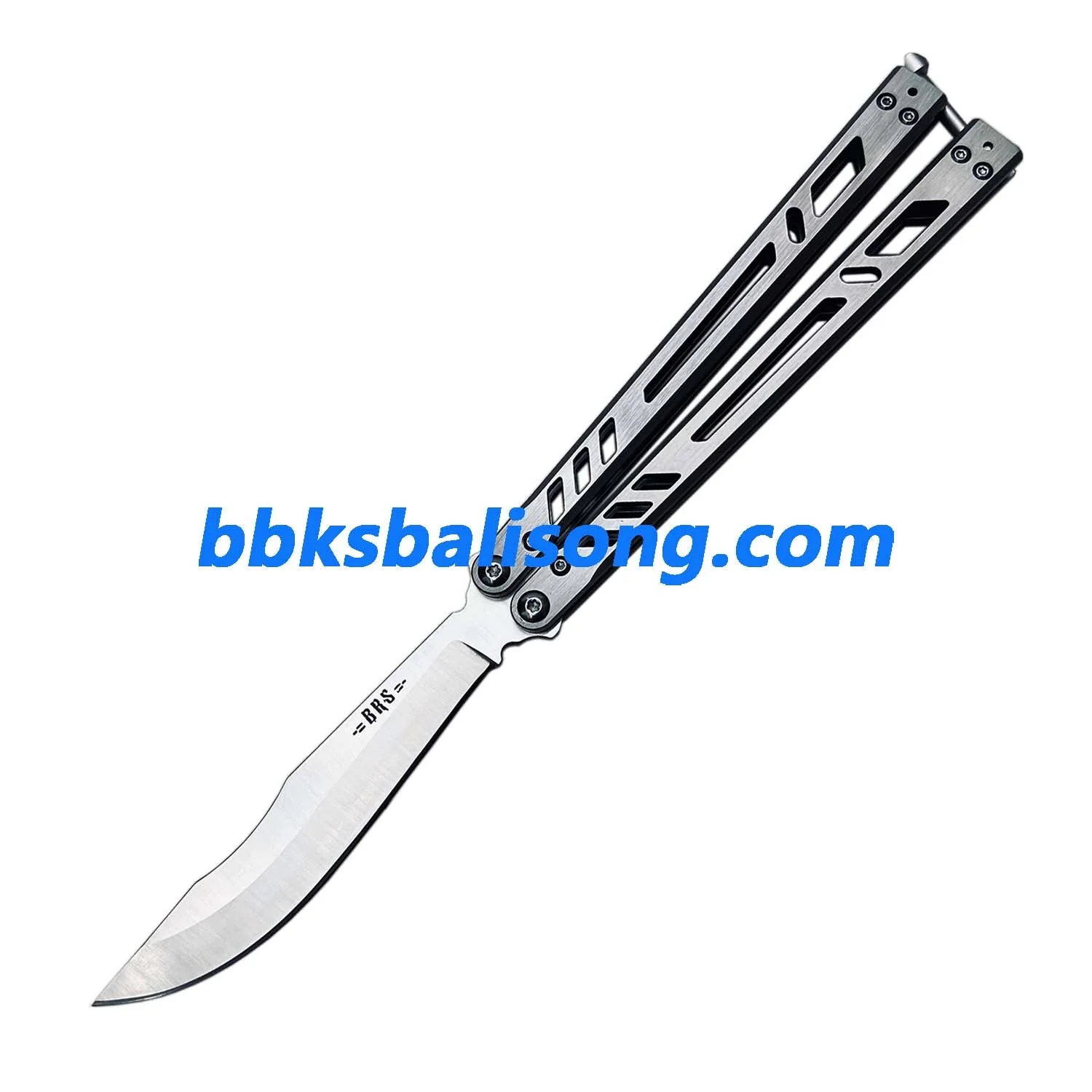 Theone Barebones Balisong Clone Stainless Steel Handle - Image 9