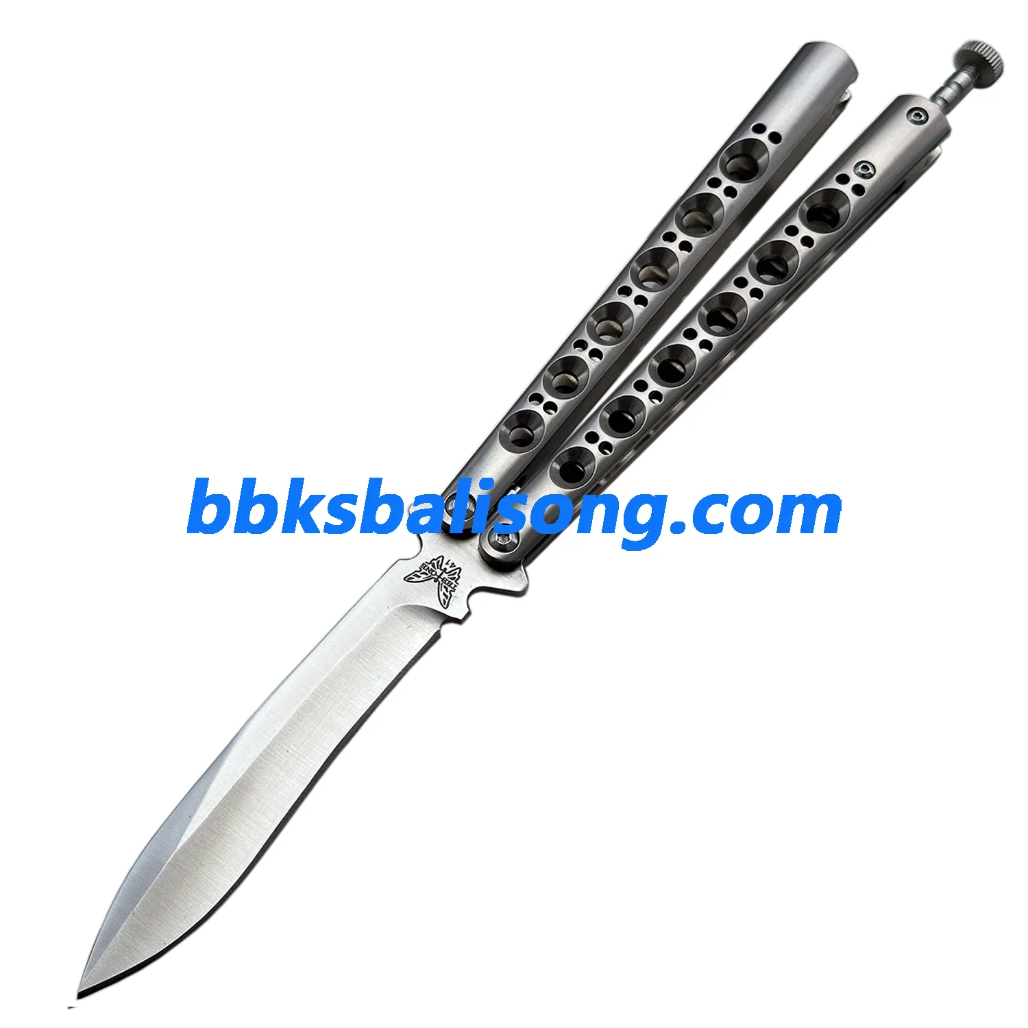 Theone Benchmade BM42 Balisong Clone Titanium Handle - Image 8