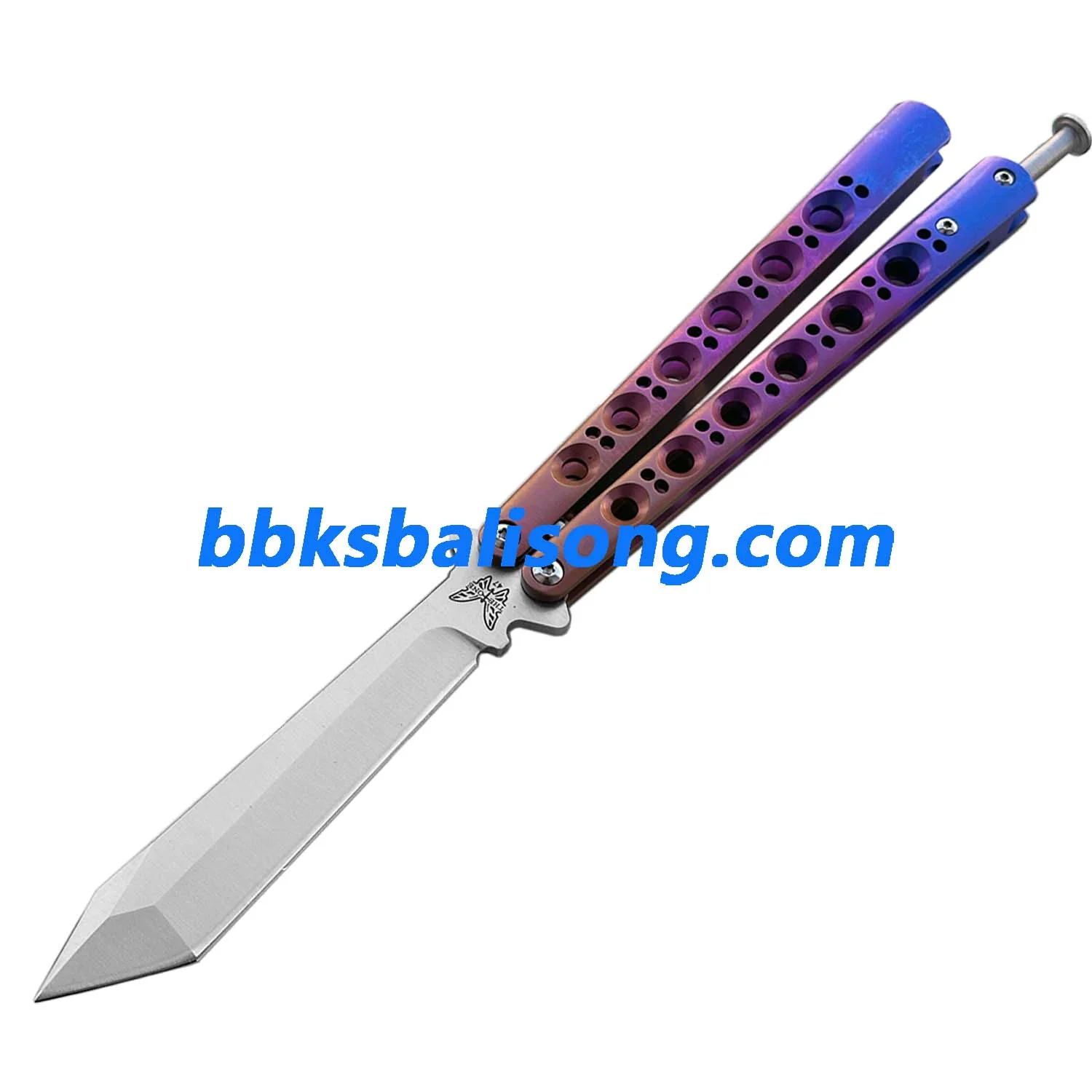Theone Benchmade BM46 BM47 Balisong Clone Titanium Handle - Image 14