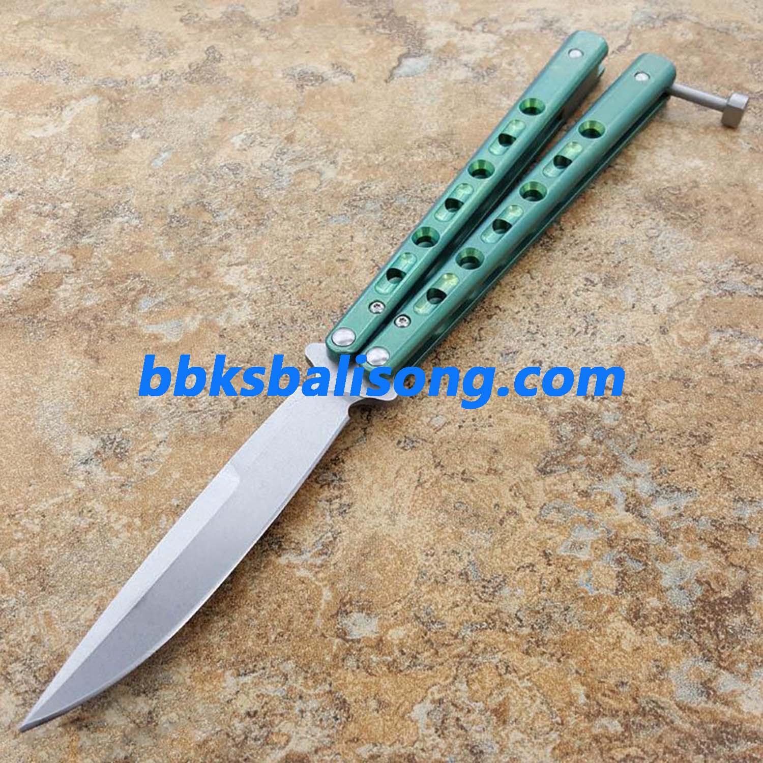 Theone Benchmade BM62 Balisong Clone Titanium Handle - Image 26