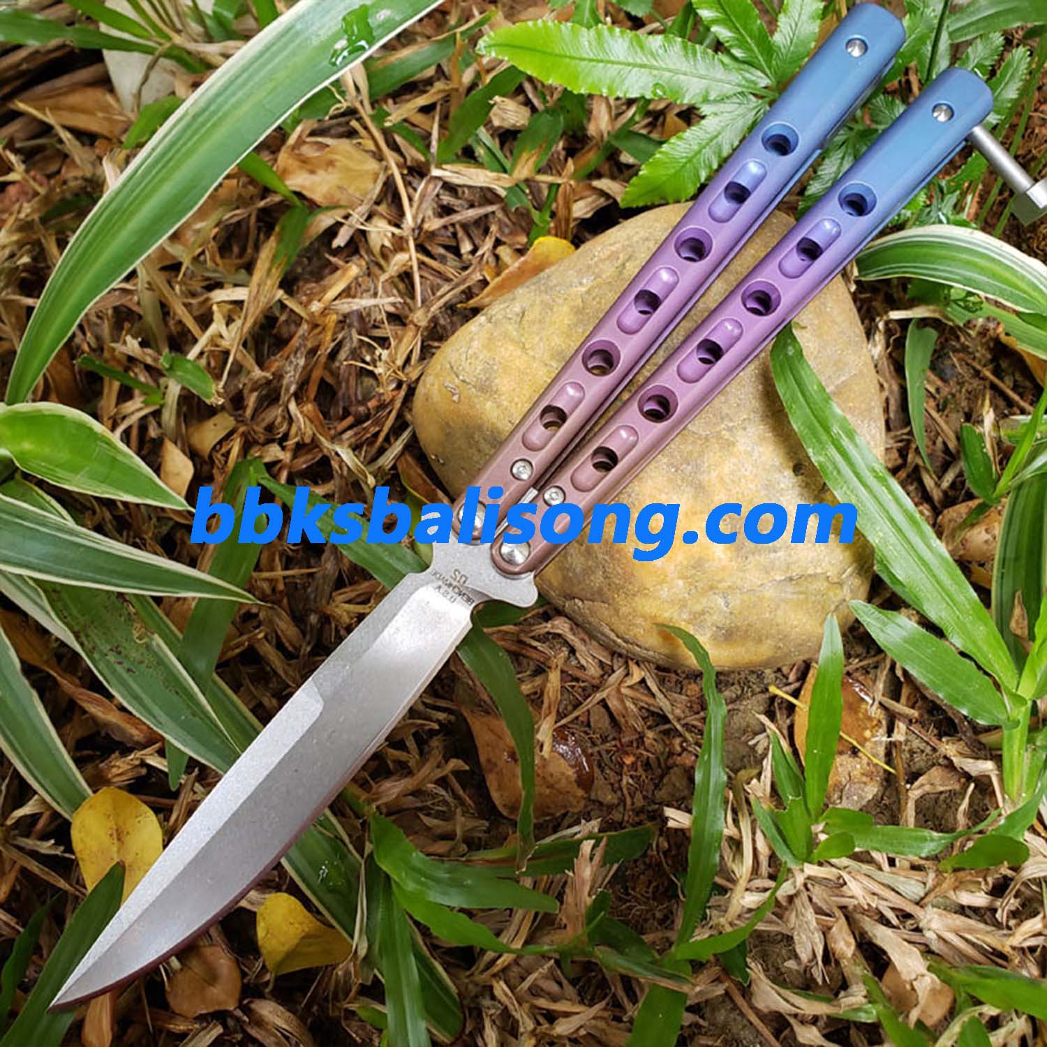 Theone Benchmade BM62 Balisong Clone Titanium Handle - Image 27